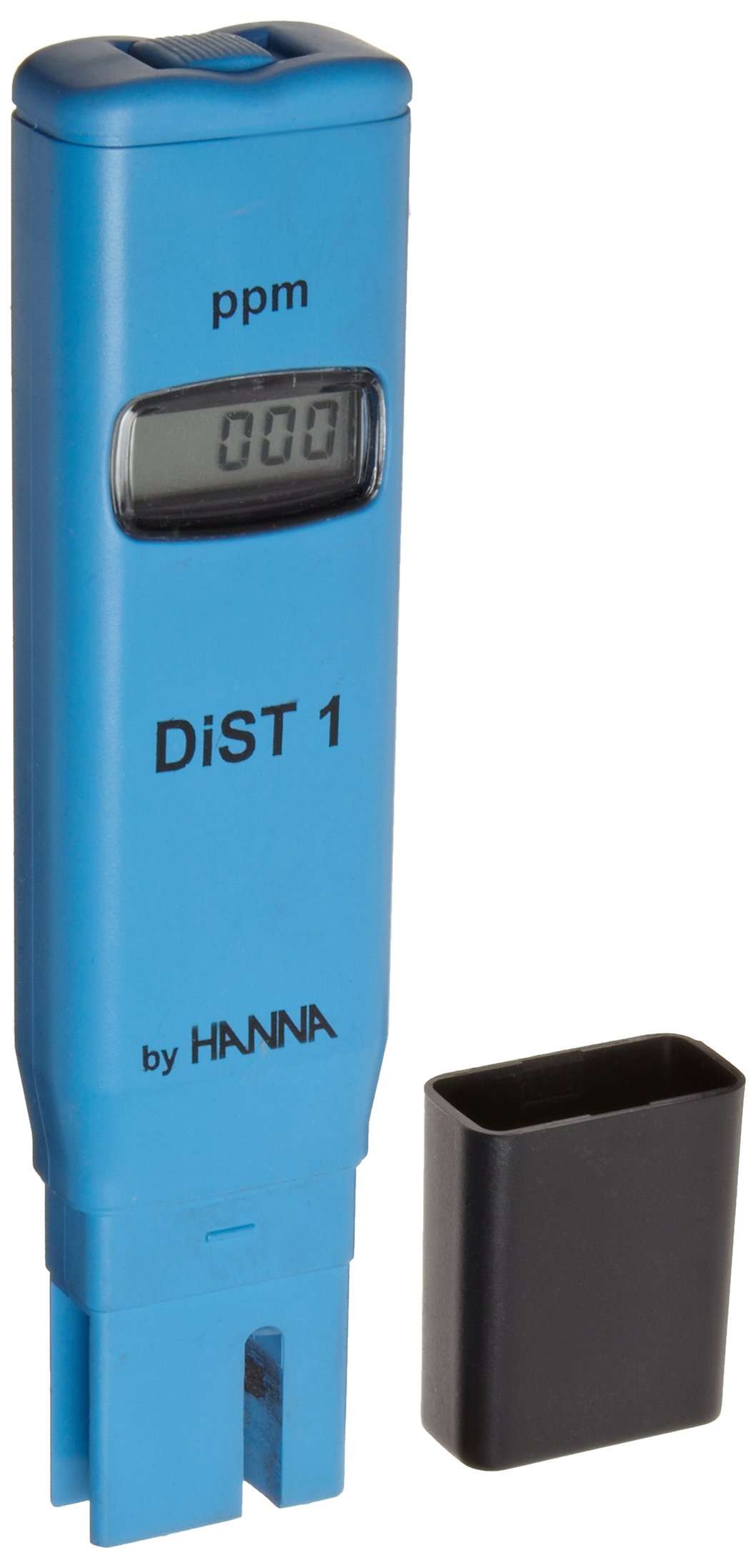 Hanna Instruments HI98301 DiST1 EC and TDS Tester, 0.5 TDS Factor, 1999 mg/L (ppm), 1 mg/L (ppm) Resolution, +/-2% Accuracy