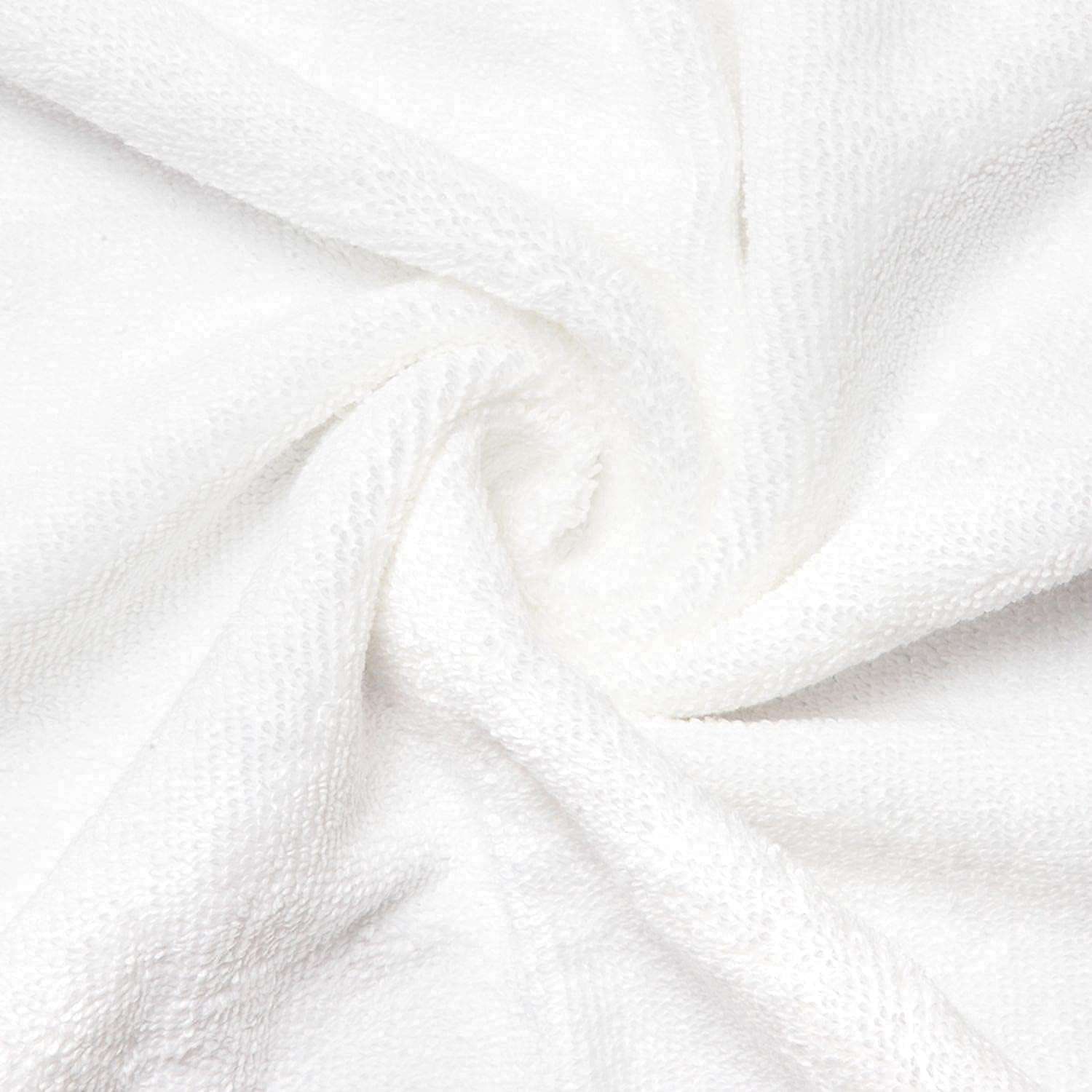 THE VELOURE White Face Towel Napkin Set | 100% Cotton | Size 30 x 30 cm (4) 6
