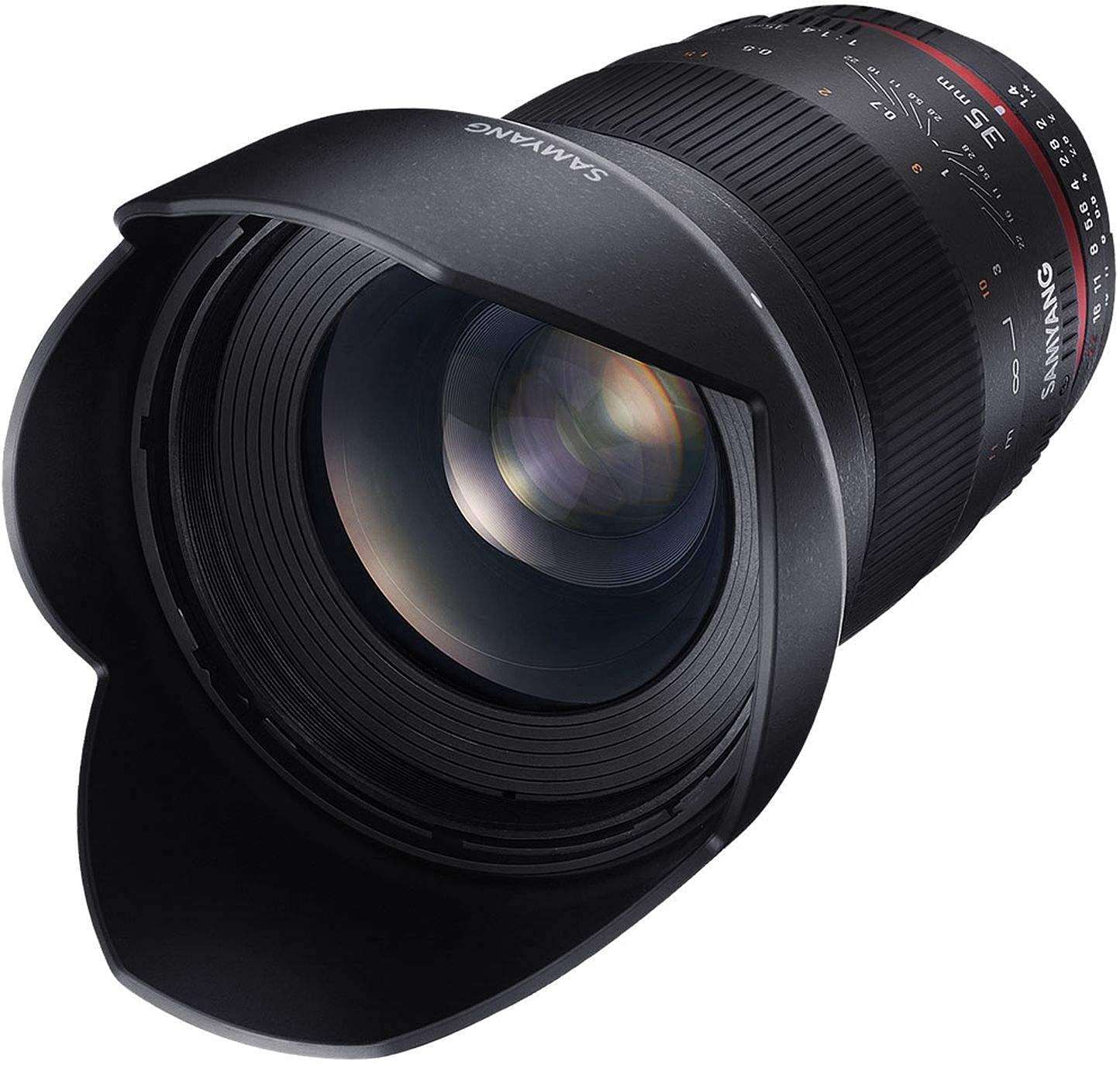 Samyang 35mm F1.4 Prime Lens for Nikon AE Camera
