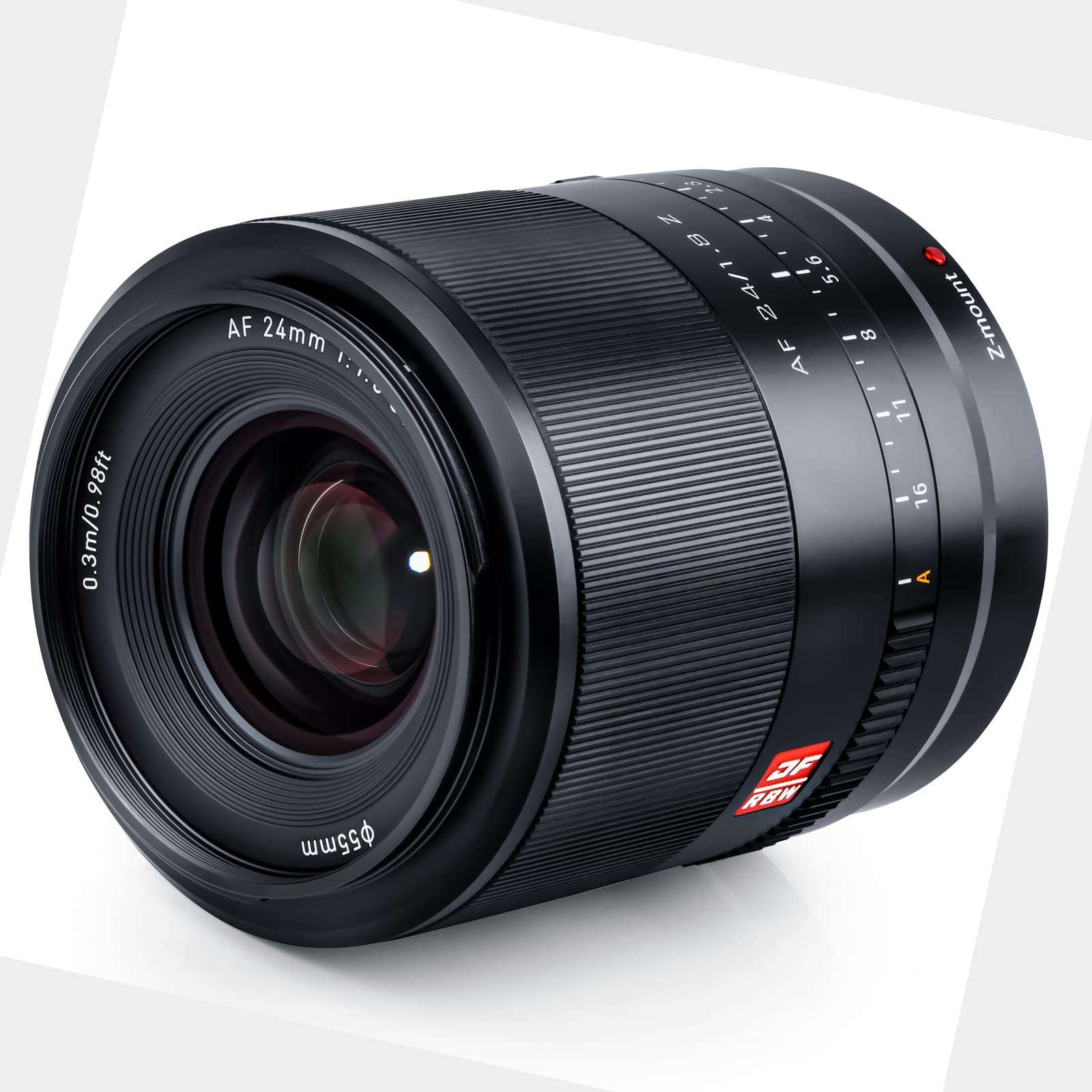 VILTROX 24mm F1.8 Z Mount Lens, Auto Focus Full-Frame Wide Angle Prime Lens Compatible with Nikon Z Mount Camera Z5 Z50 Z6 Z6II Z7 Z7II Zfc 2