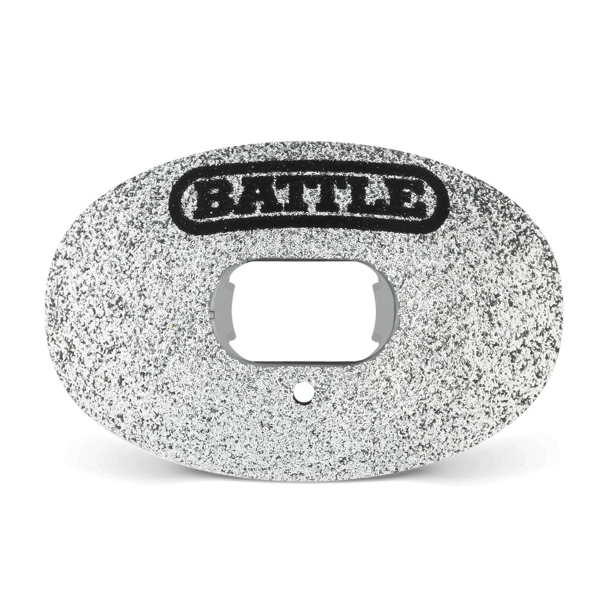 Battle Sports Oxygen Glitter Silver Football Mouthguard 1