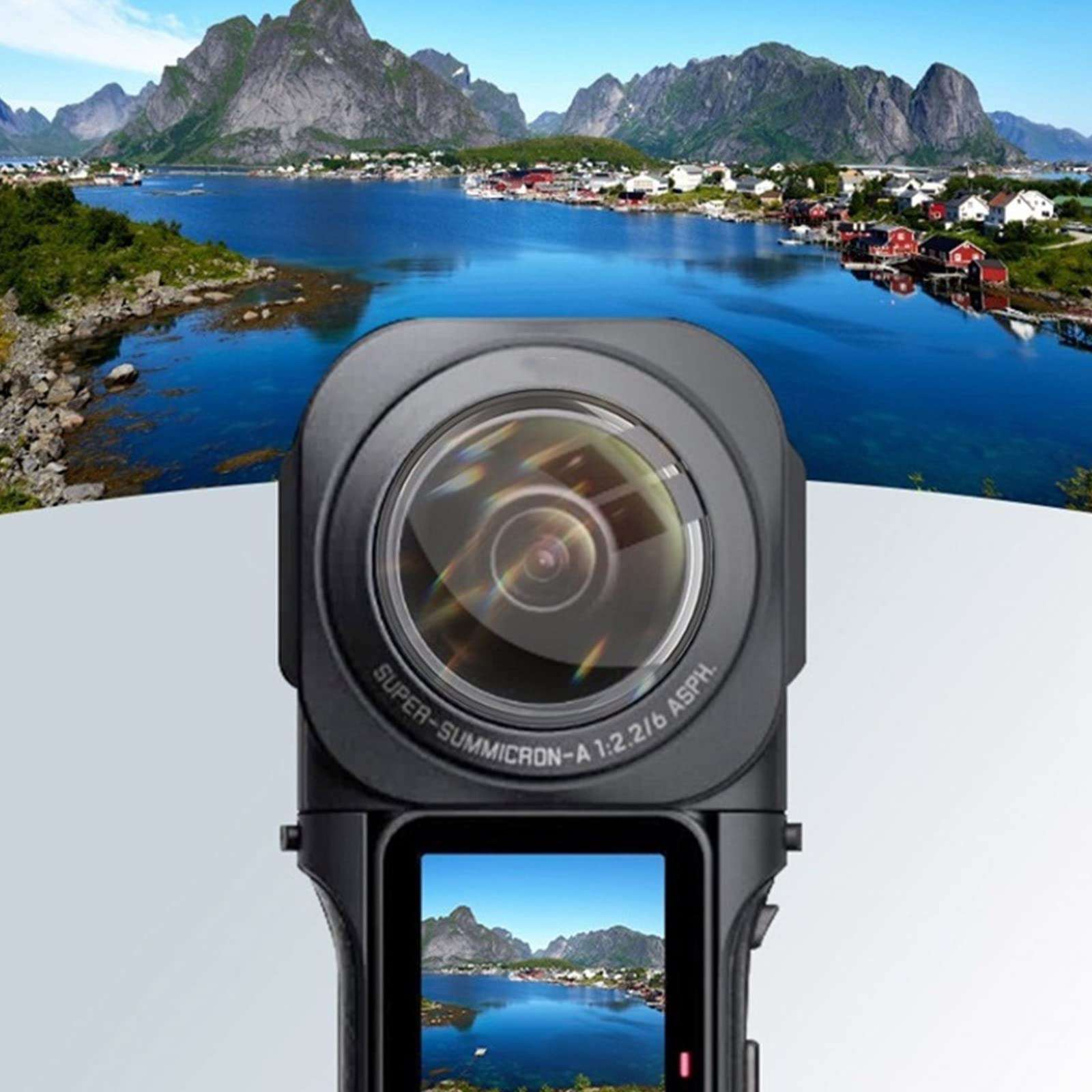 Haoyull 1 Pair for 360 Lens Protector Camera Lens Guards Accessory for 360 Camera Accessories Part 3