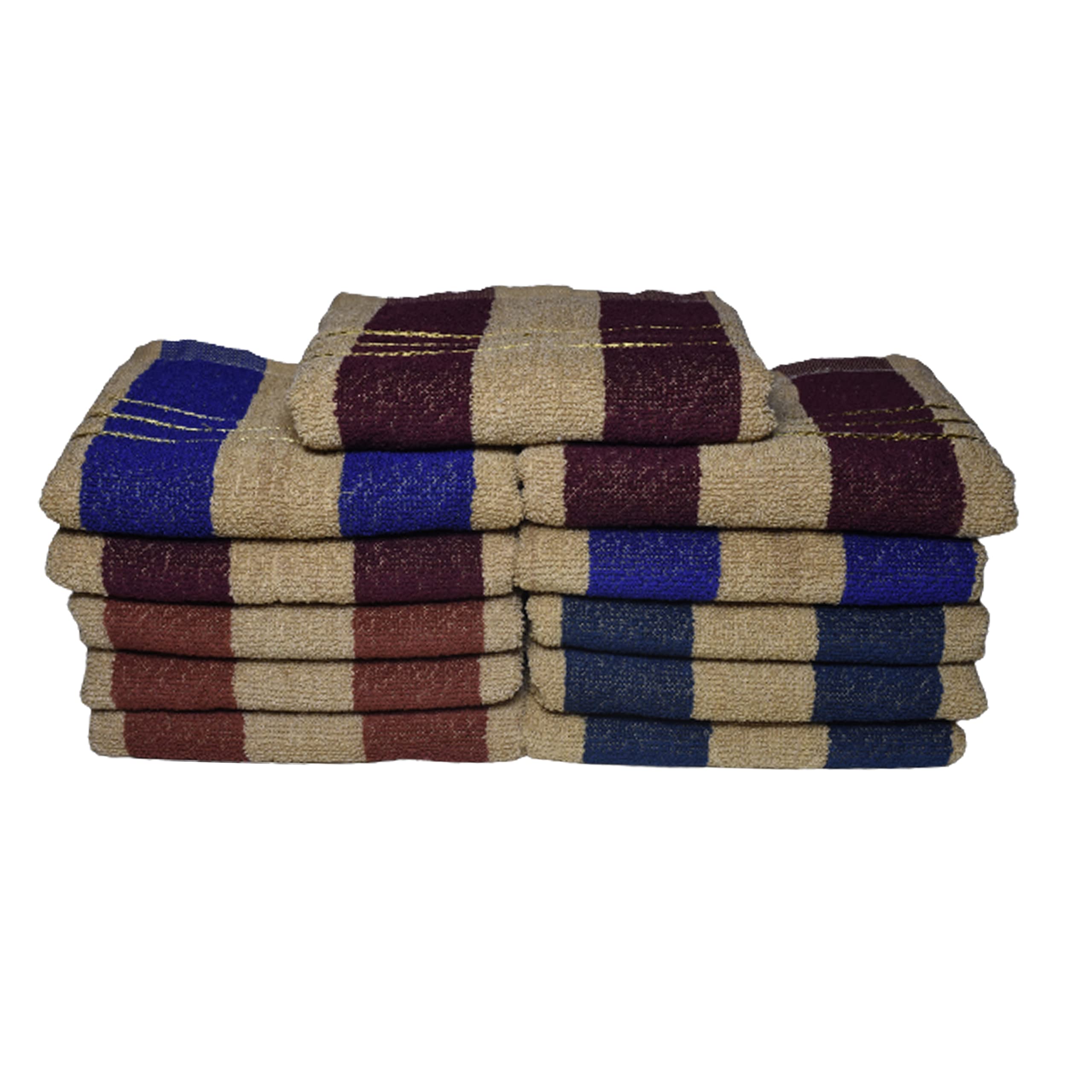 B S NATURAL TOWEL for KITCHEN SET of 11 PCS SIZE 14 * 21 INCH