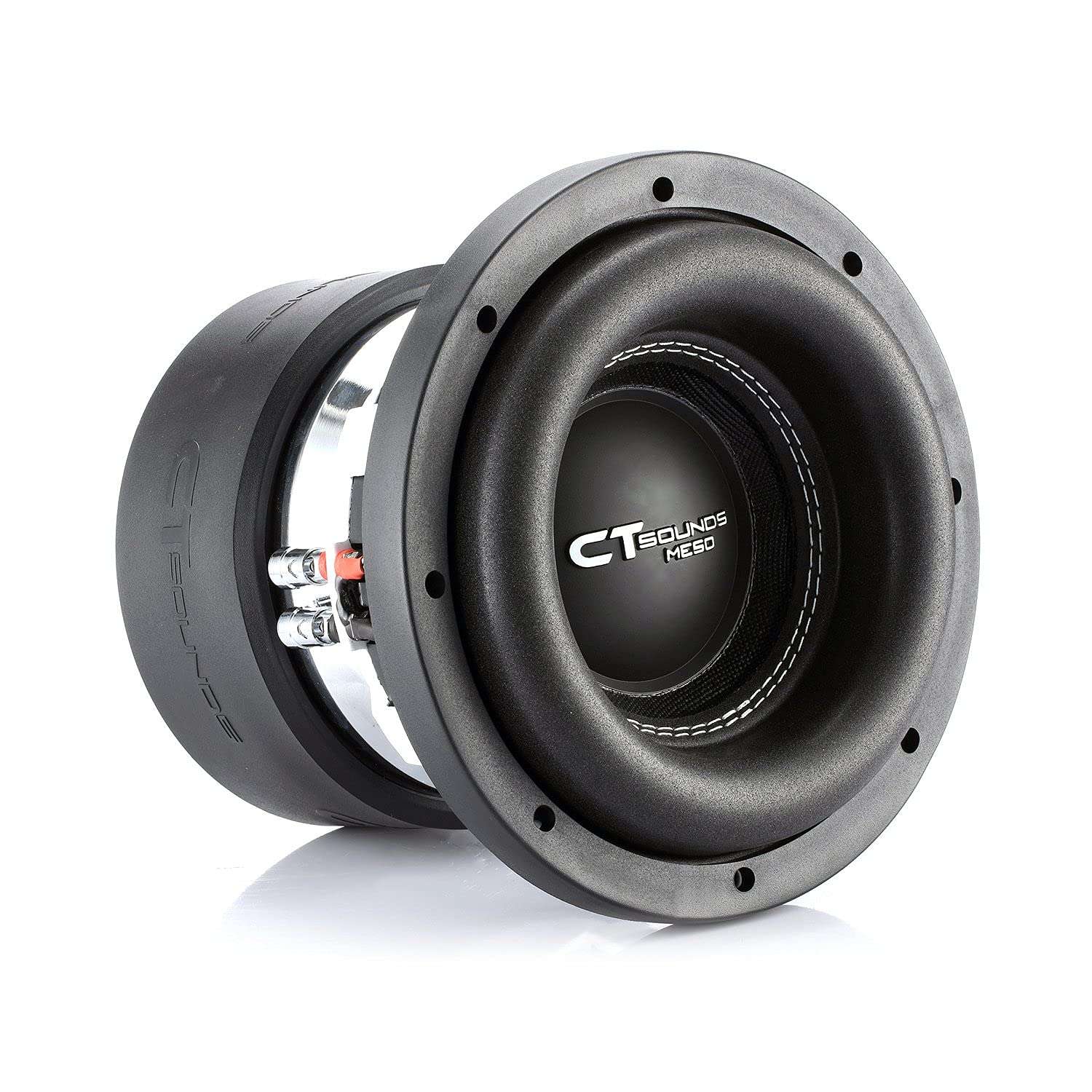 CT Sounds MESO-8-D4 1600 Watts Max 8 Inch Car Subwoofer Dual 4 Ohm 1