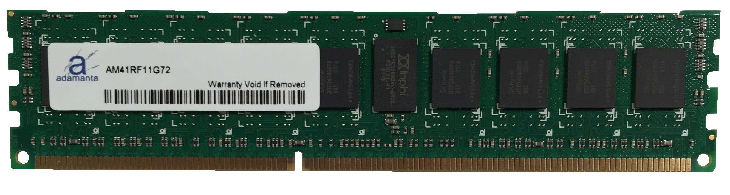 Adamanta 8GB (1x8GB) Server Memory Upgrade for HP Proliant DL385p G8 DDR3 1600MHz PC3-12800 ECC Registered 1Rx4 CL11 1.5v 18 IC 2