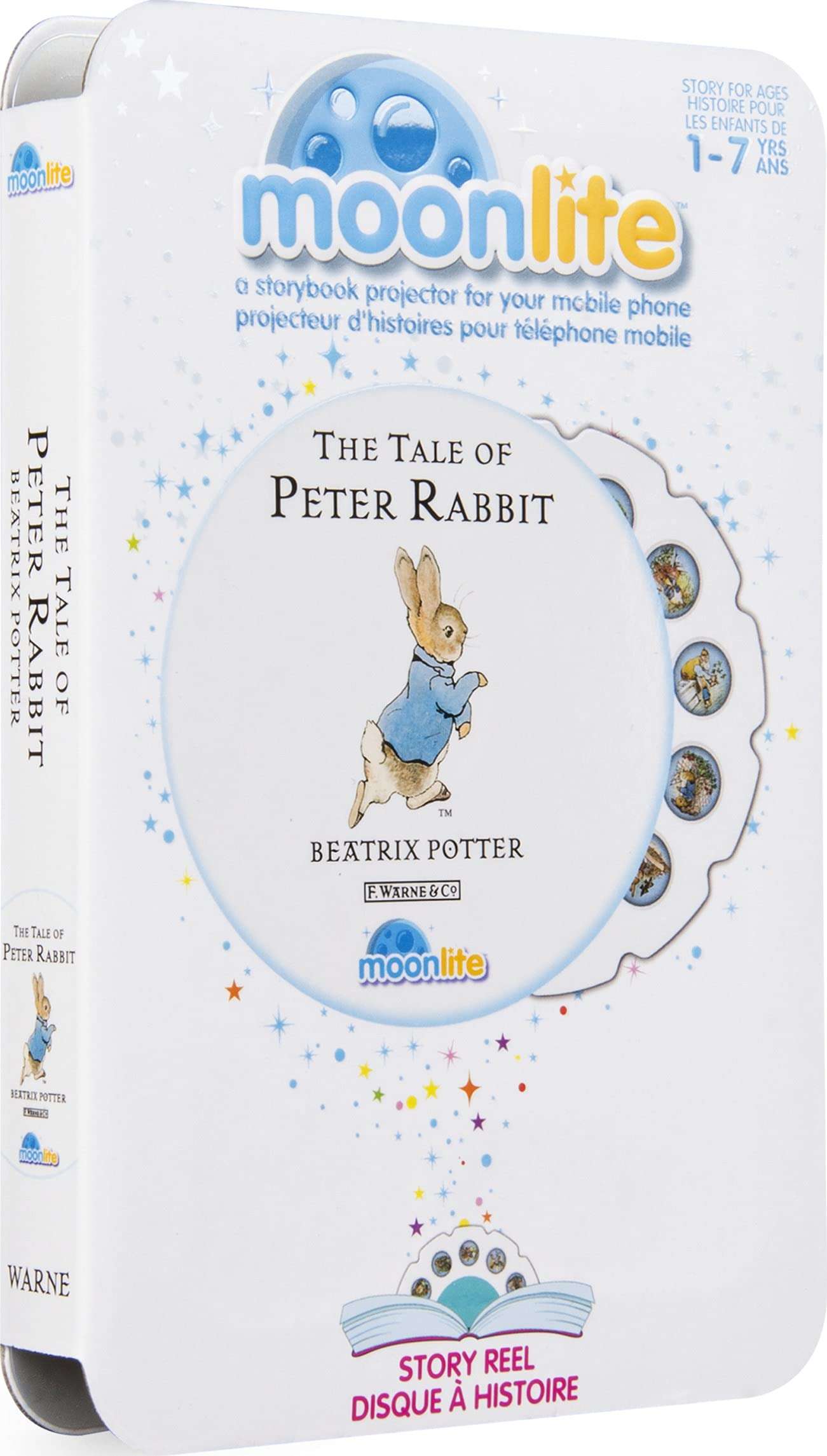 Moonlite Single Story Reel - Peter Rabbit for Kids 1 Year and above Multicolor 6