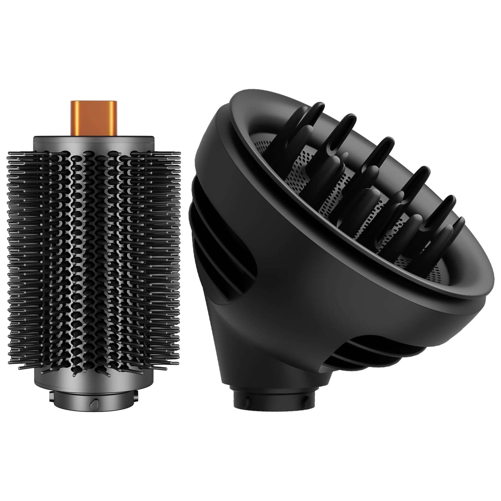 YTCHYYSK Upgraded Large Round Volumizing Brush Attachment and Wave Curl Diffuser Attachment for Dyson Airwrap HS01 HS05 HS08 Accessories 1