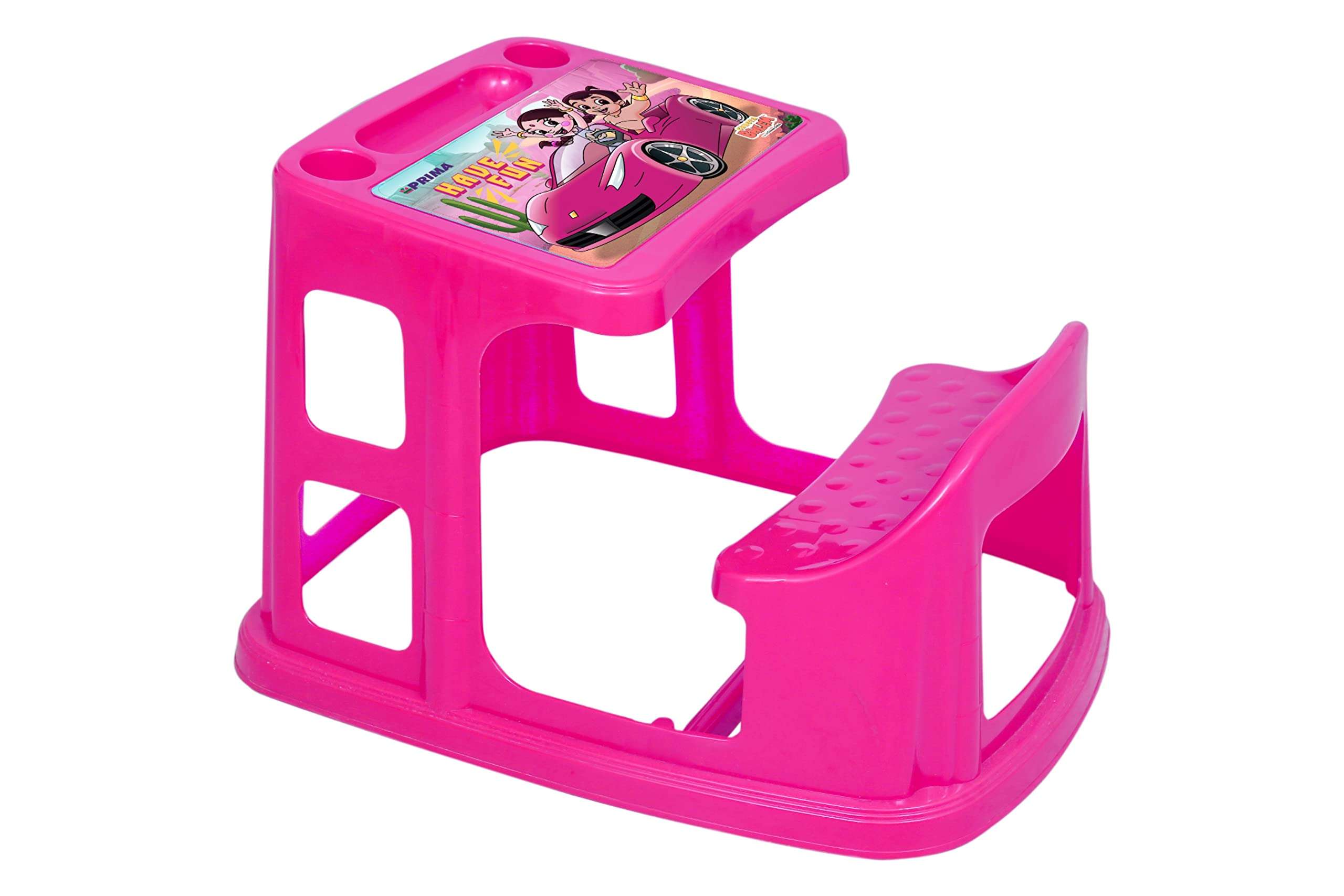 Prima Chhota Bheem - Kids Study Table Comfortable & Multifunctional | Strong & Sturdy | Fun & Colourful