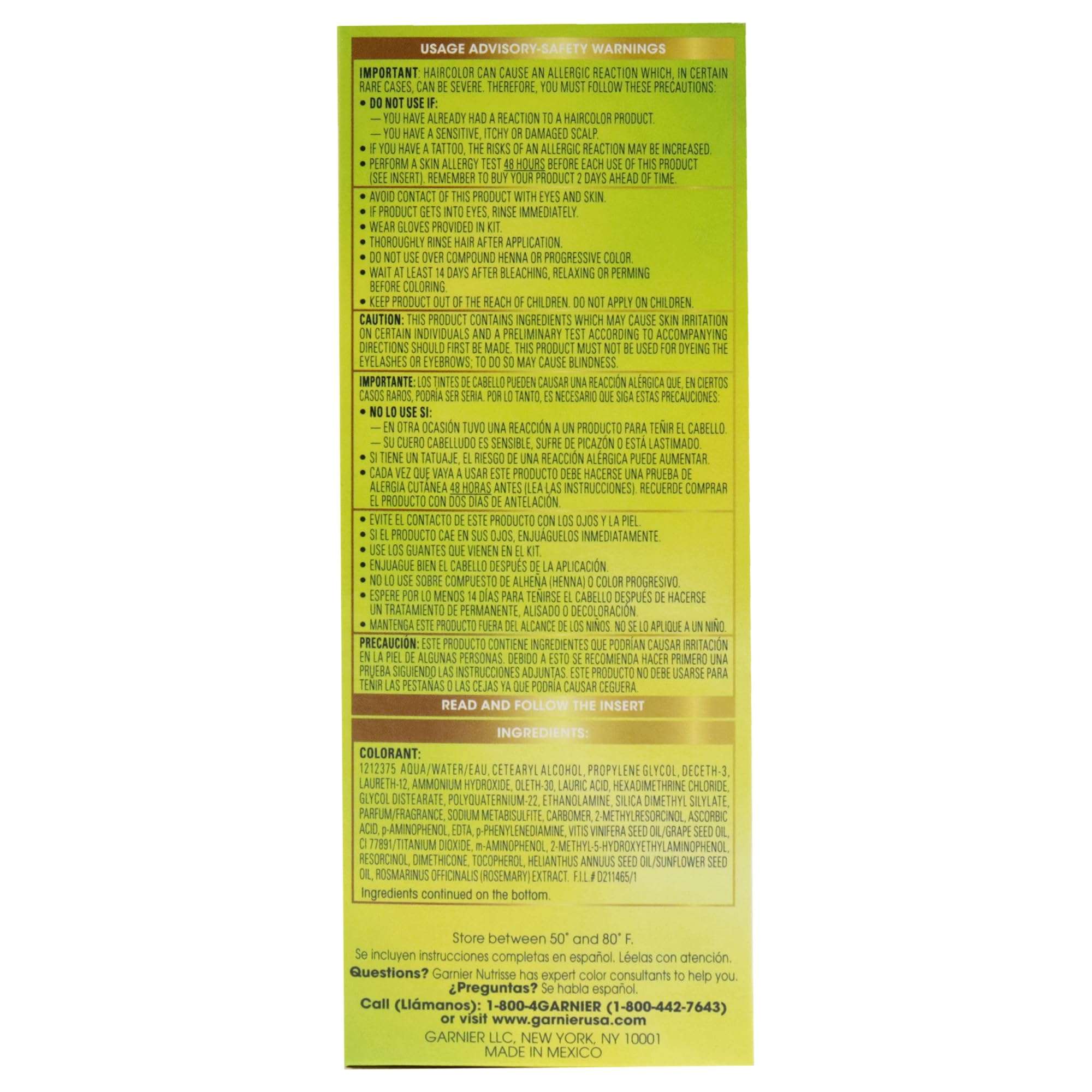 Garnier Nutrisse Nourishing Hair Color Creme, 73 Dark Golden Blonde (Honey Dip) (Packaging May Vary) 4