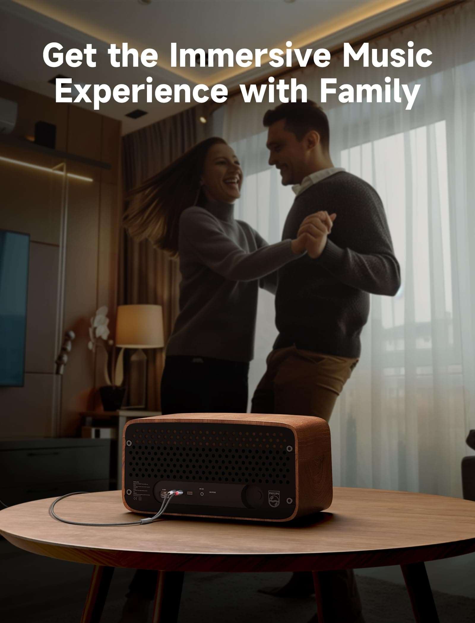 JSAUX RCA to 3.5mm Cable 6.6ft, Aux to RCA Headphone Male to Male Jack Adapter Nylon Braided 1/8 Audio Y Cord for Smartphones, MP3, Tablets, Speakers, HDTV -Grey 2