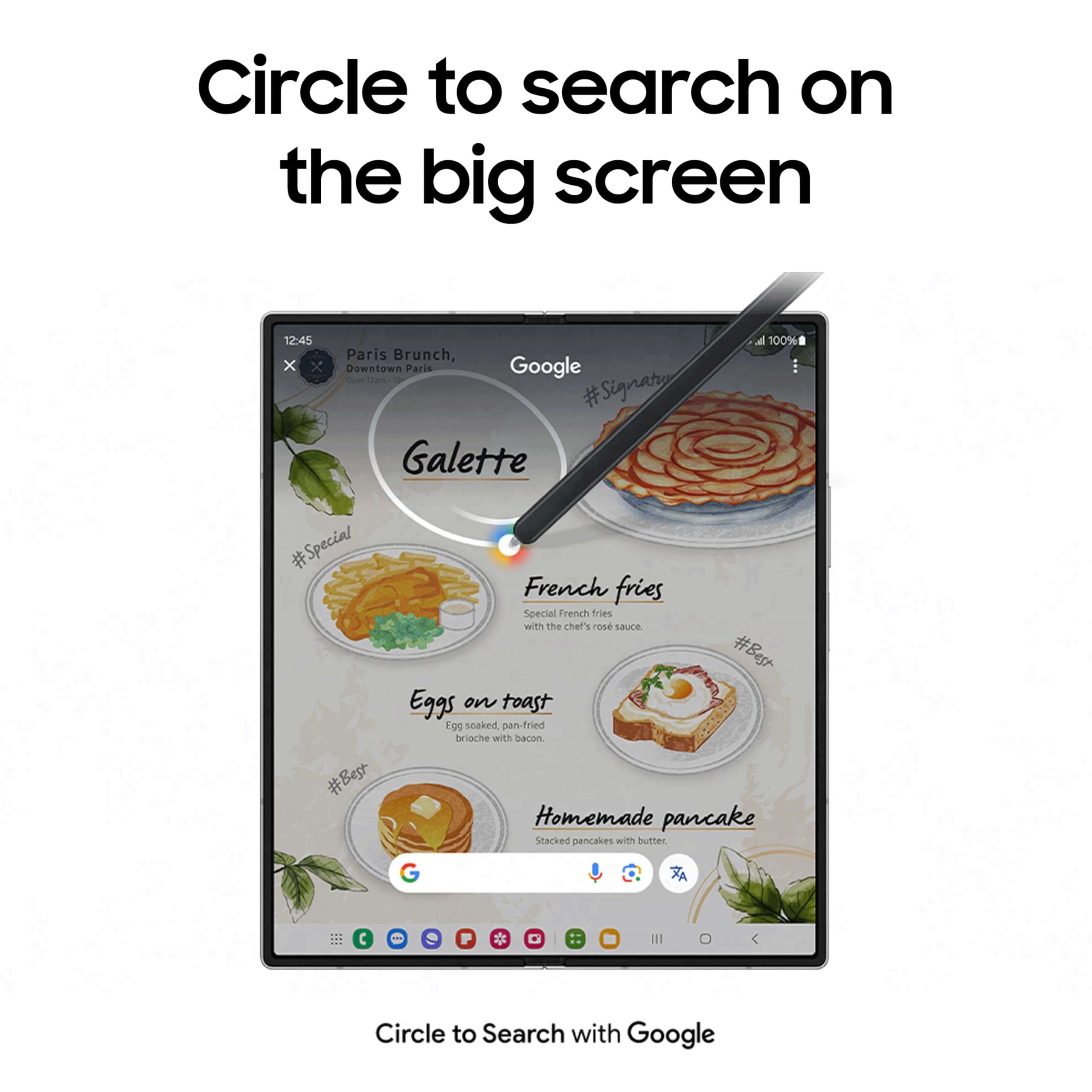 Samsung Galaxy Z Fold6 5G AI Smartphone (Silver Shadow, 12GB RAM, 1TB Storage) 4