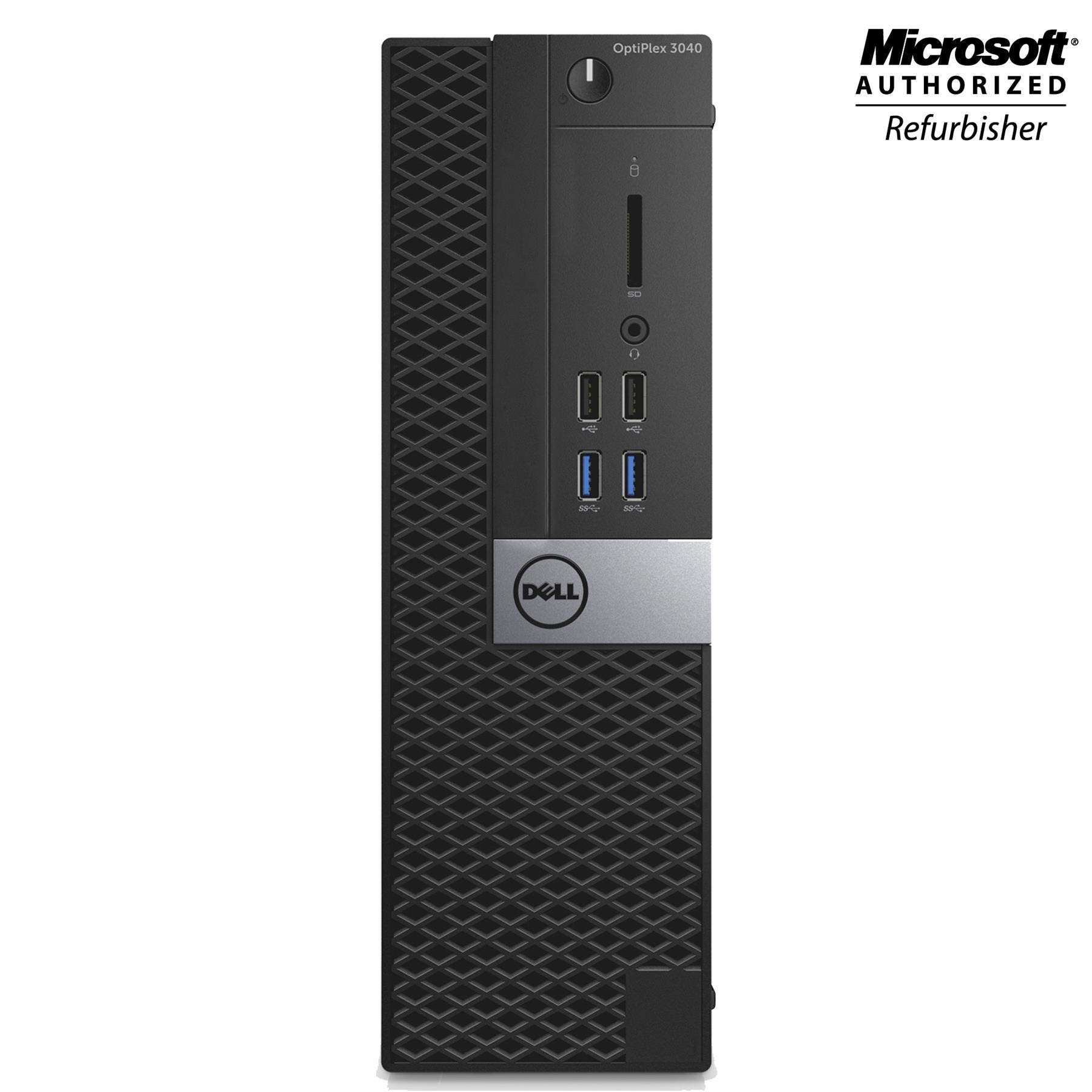 Dell Optiplex 3040 Small Desktop Computer - Core Intel i5 6th Gen, 8GB DDR4 RAM, 1TB SSD, HDMI, New Keyboard, Mouse, WiFi, Windows 10 Professional(Renewed) 2