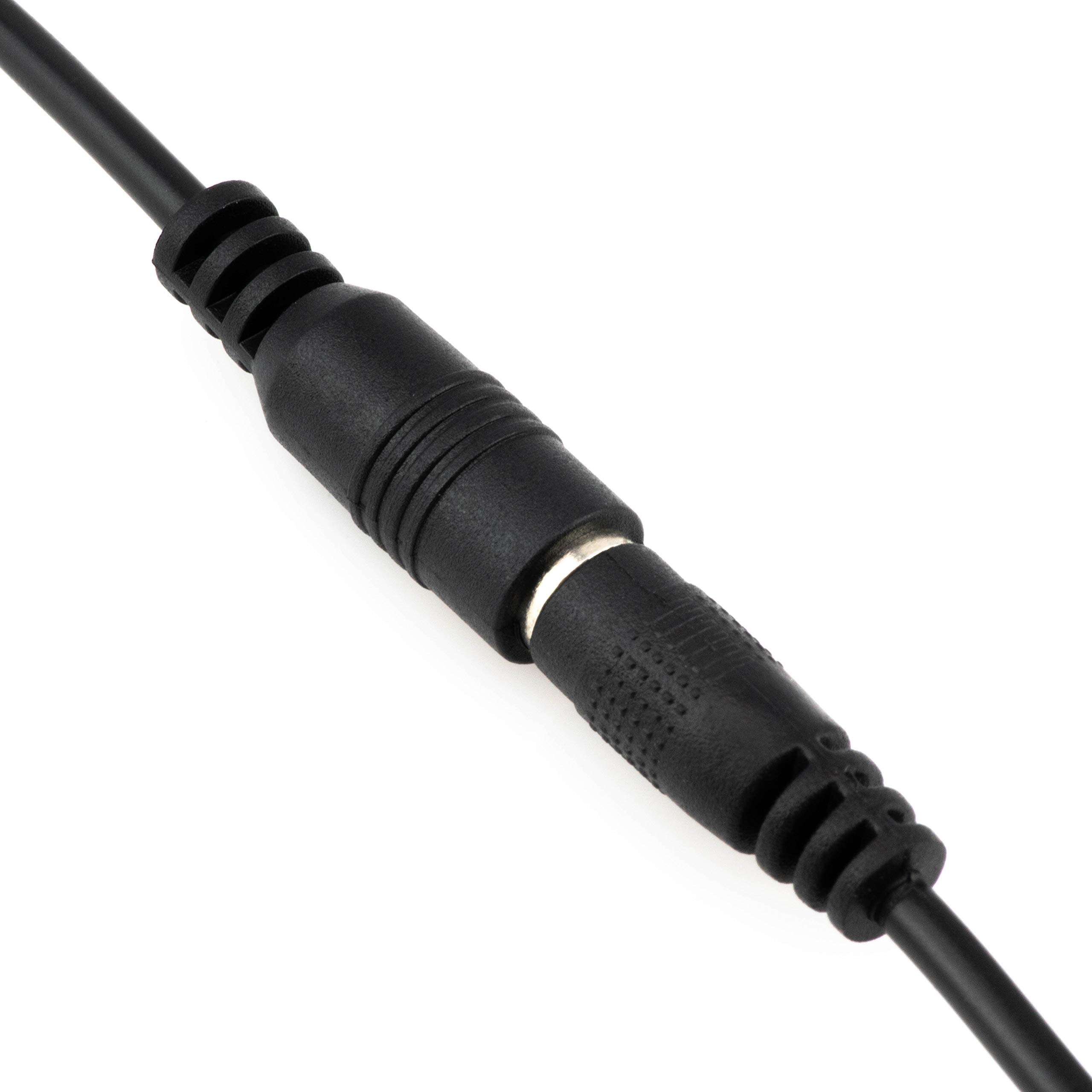 CRJ DC Plug to Dual PC Fan Power Adapter Cable - 12-inch (30cm) - Power Two 3-Pin & 4-Pin Computer Cooling Fans with a DC Power Supply 4