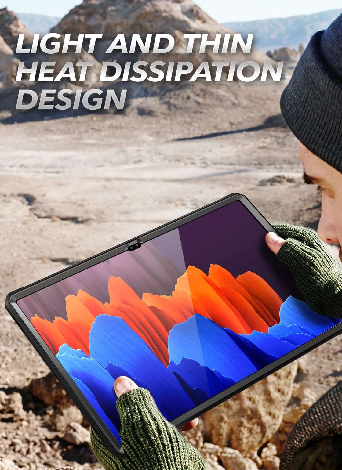 SUPCASE for Samsung Galaxy Tab S10 Ultra Case with Stand (Unicorn Beetle Pro), [Built-in Screen Protector & S Pen Holder] Full-Body Heavy Duty Tablet Cover for Galaxy Tab S9 Ultra/S8 Ultra, Black 6