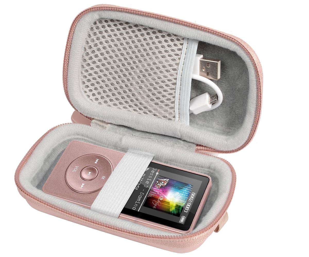 Case for Wireless Earbuds Charger Box Like Sony WF1000X/BM1, SOL Republic Amps and MP3 Player Like Soulcker, AGPTEK A01T, U1, B03, C3, Rocker V2, Iyzer 16GB, Grtdhx 16GB, Wrcibo 8GB, Mahdi, Dansrue 4