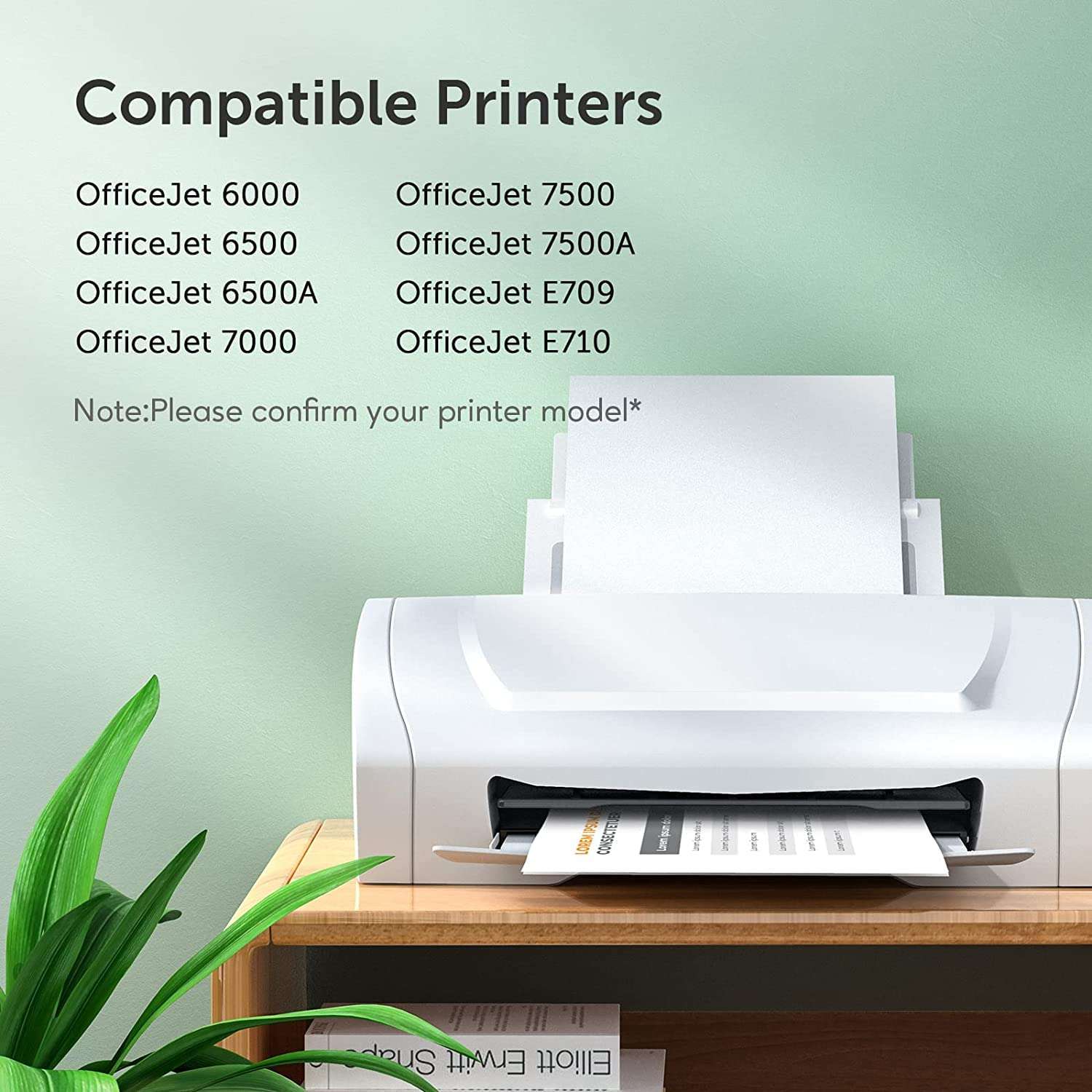 MIROO Replacement for HP 920 XL Ink Cartridge High Capacity, Compatible with HP OfficeJet 6500a 6500 6000 7500a 7500 7000 Inkjet Printer ( Pack of 4 ) 2