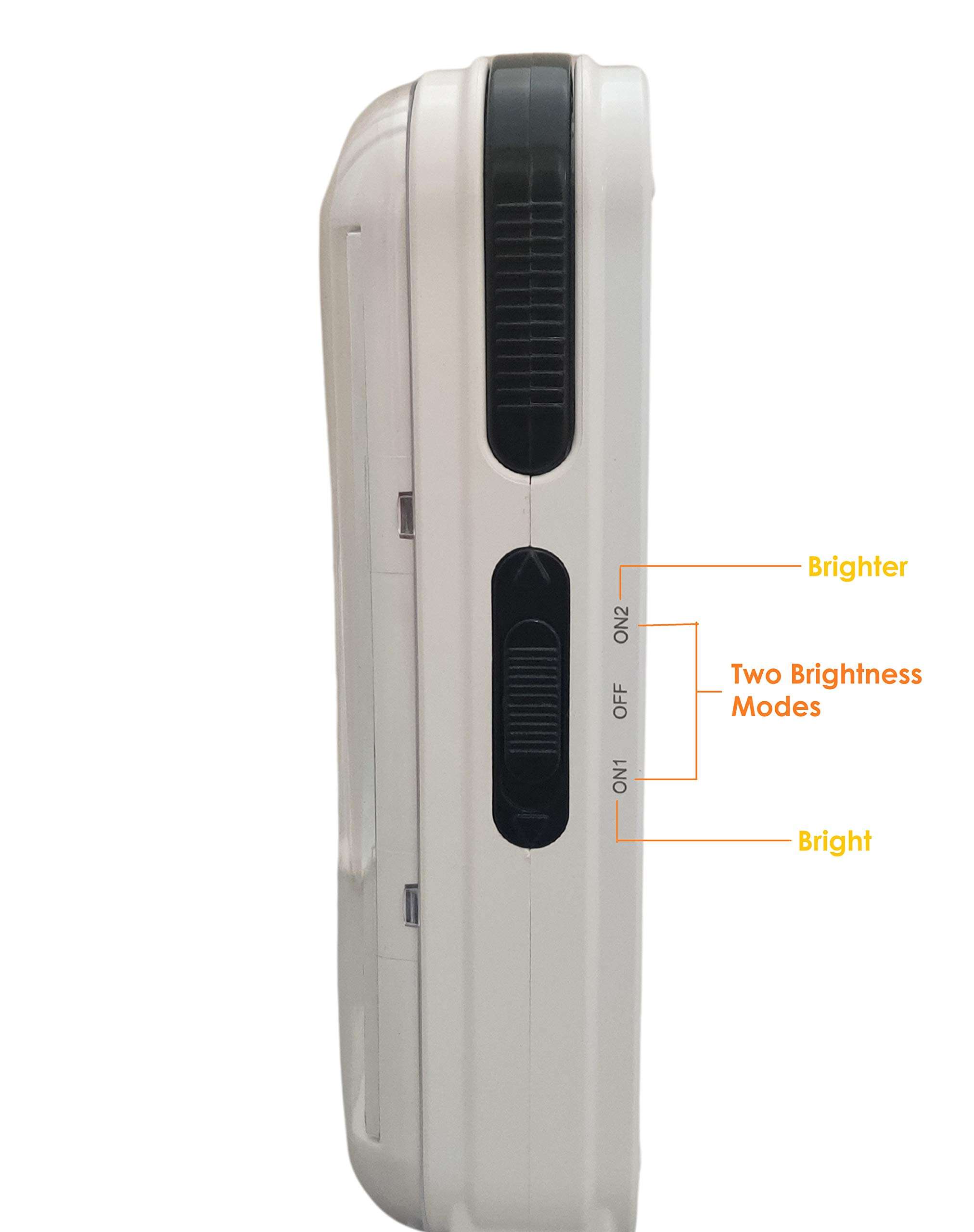 RD TL-50 1300mah Portable Rechargeable Hand LED Light Lamp Emergency Light with 2 Light Settings and a Charging Wire for Indoor and Outdoor 4