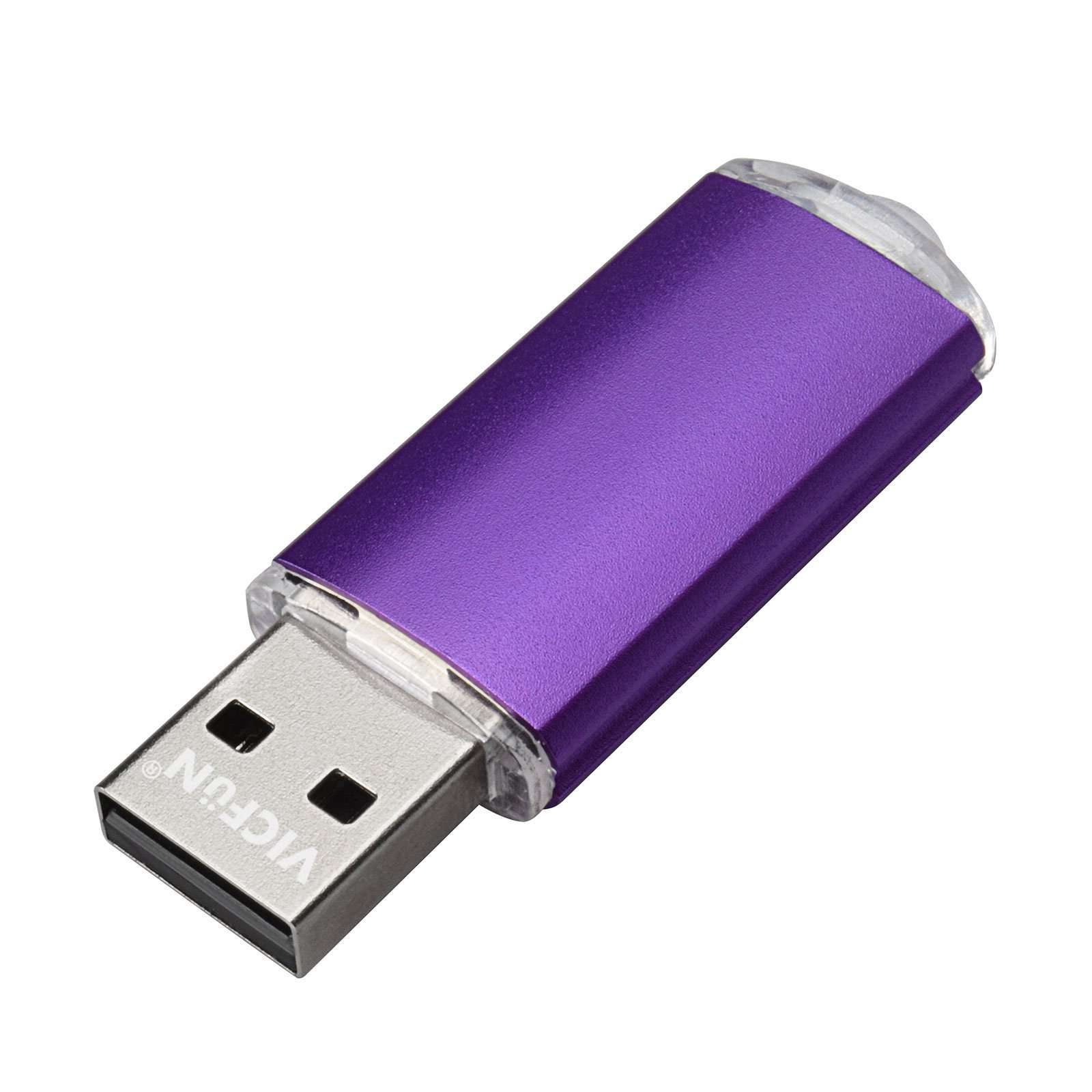 VICFUN 10pcs 8GB USB Flash Drive 8G USB 2.0 USB Drive Thumb Stick Purple 2
