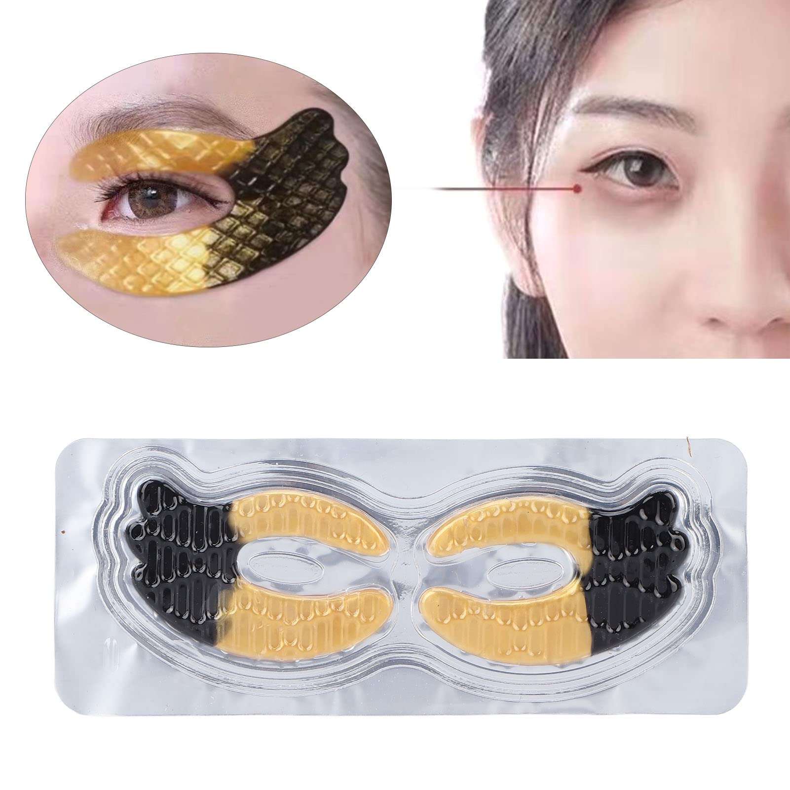 Eye Mask Patch, Compact Portable Moisturizing Eye Patches Moisturizing Promote Blood Circulation for Eye Treatment Products 3