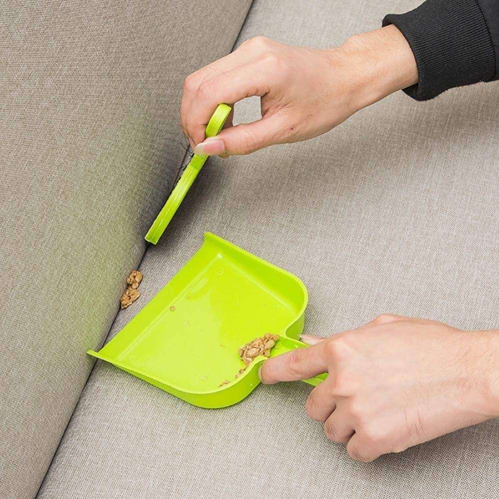 DarkShri Mini Dustpan Supdi with Brush Broom Set for Multipurpose Cleaning Drawer Cleaner | Laptops | Keyboards 5