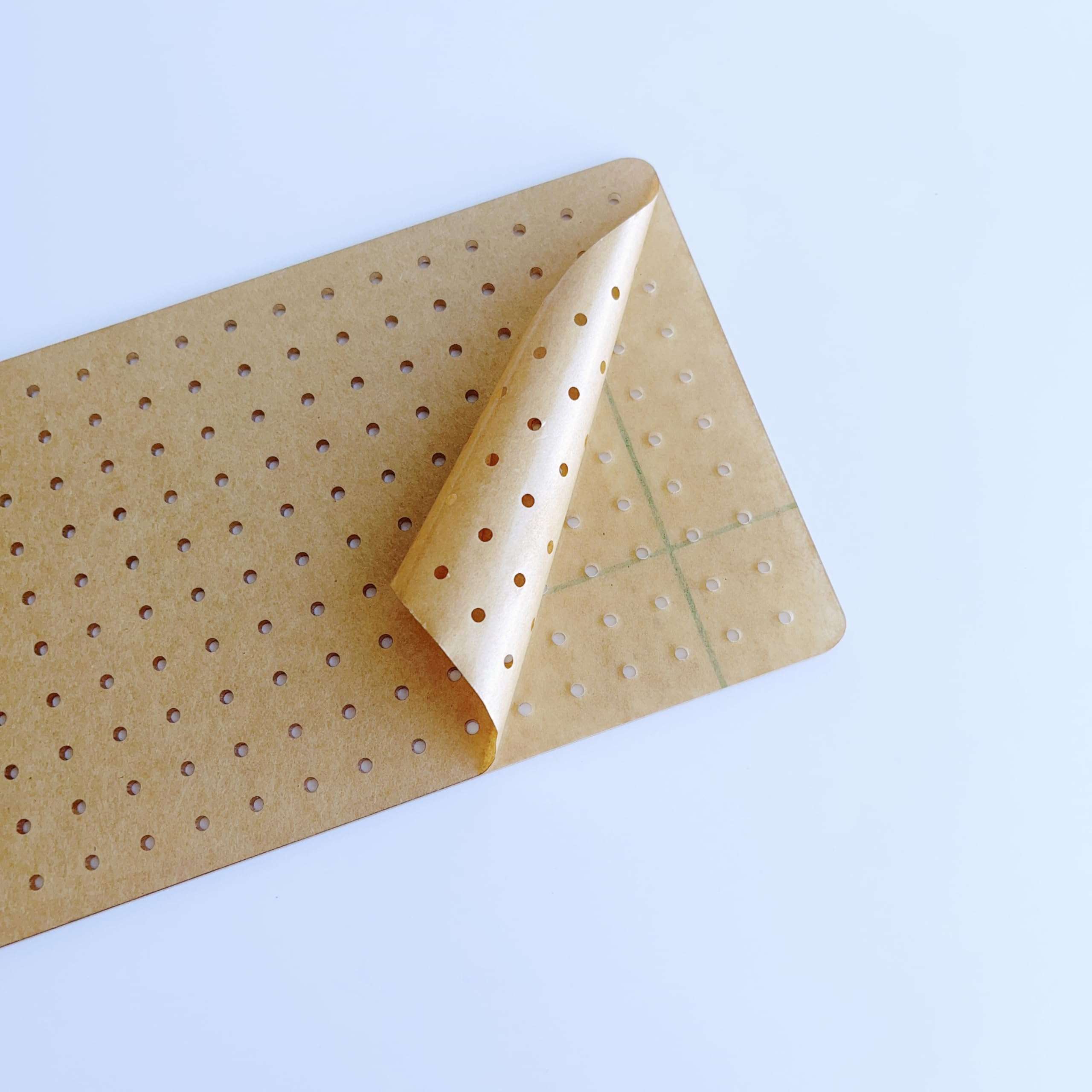 CHENRUI Acrylic Sashiko Stencil, Embroidery Pattern Template, Quilting Stencil Tool, Points or Straight Lines Pattern (10 mm parallel points) 4