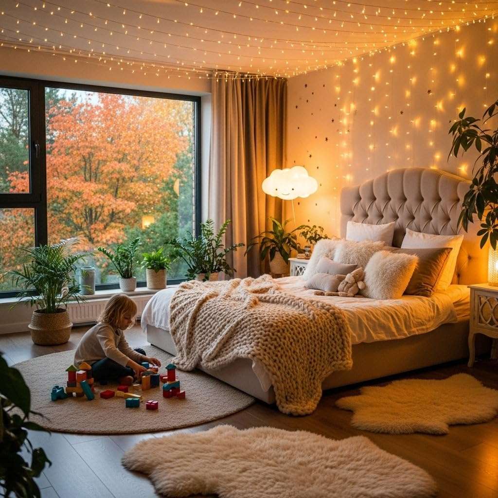 One94Store 45 Meter 144 LED Waterproof Copper Wire String Fairy Rice Lights for Indoor & Outdoor Decoration, Festival, Party, Wedding, Garden, Lawn (Warm White) (Pack of 1) 3