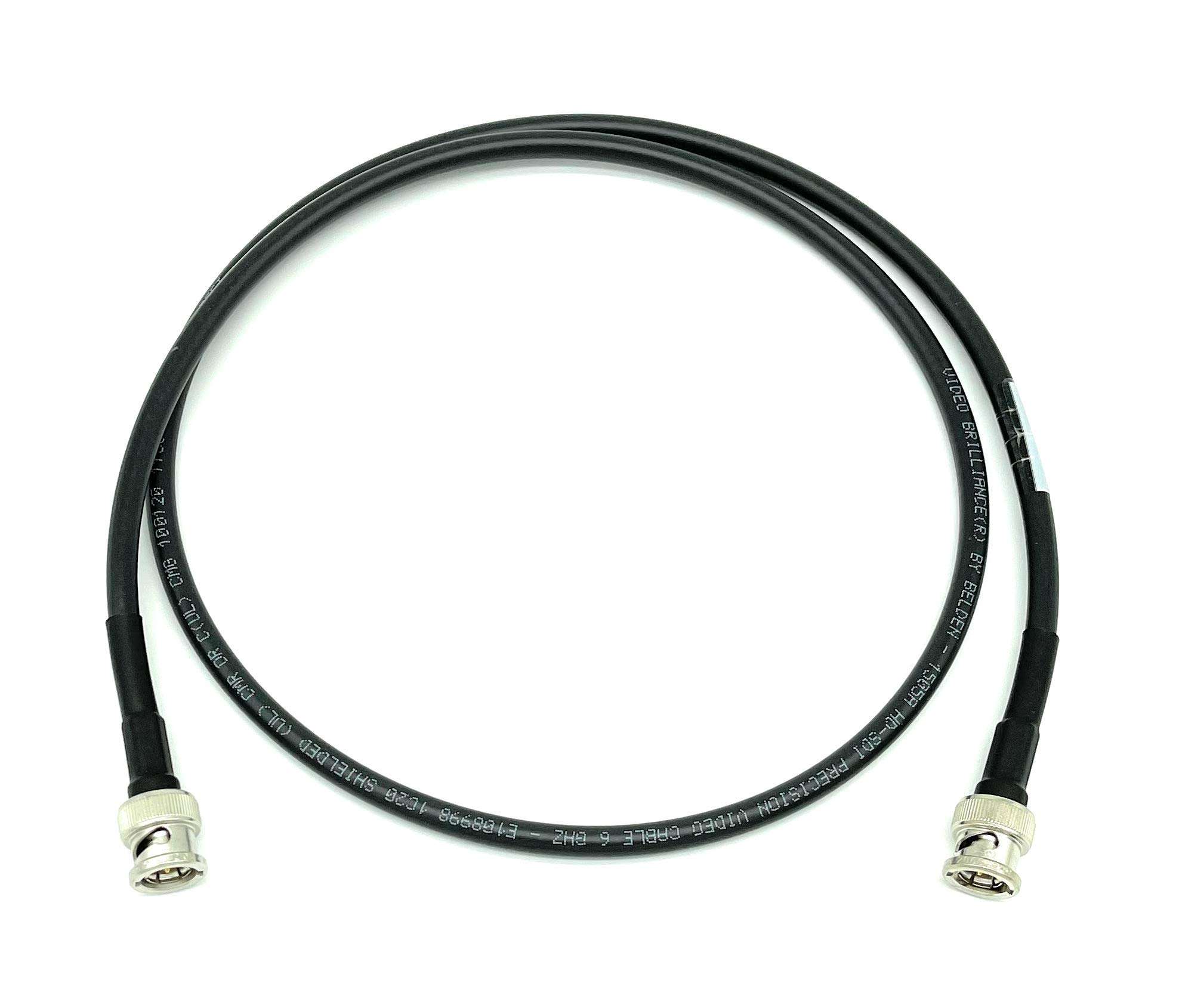 AV-Cables 25ft 3G/6G HD SDI BNC Cable Belden 1505A RG59 - Black 4