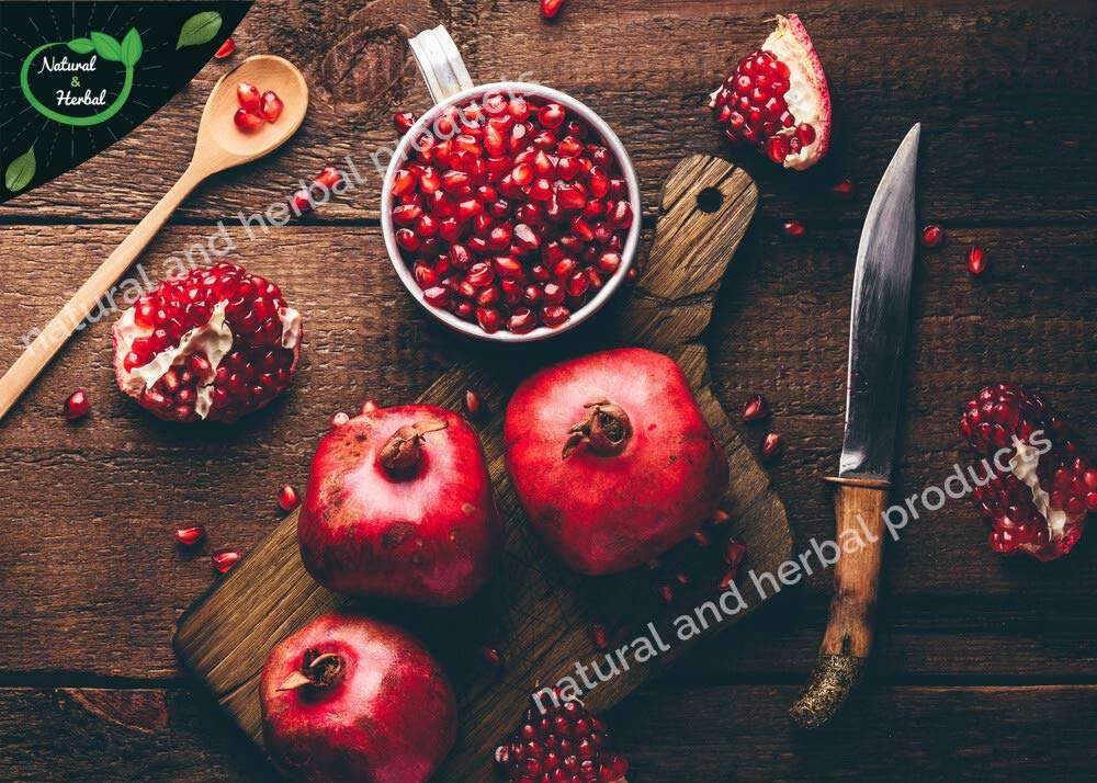 Natural and Herbal Products Pomegranate Peel Powder | Punica Granatum For Skin Care, Hair Care, 200Gram 4