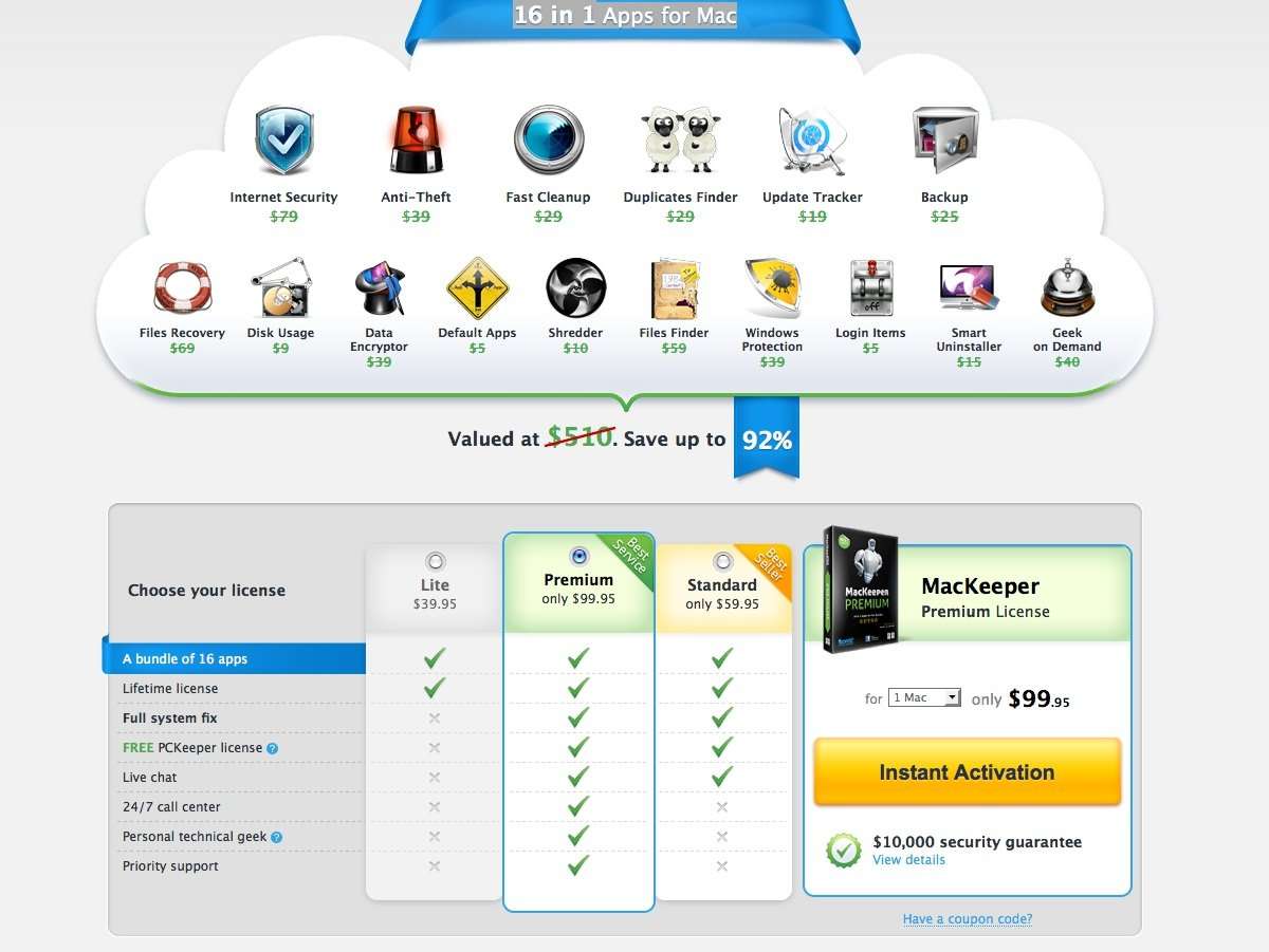 Mackeeper Standard Software Download (No CD) 2