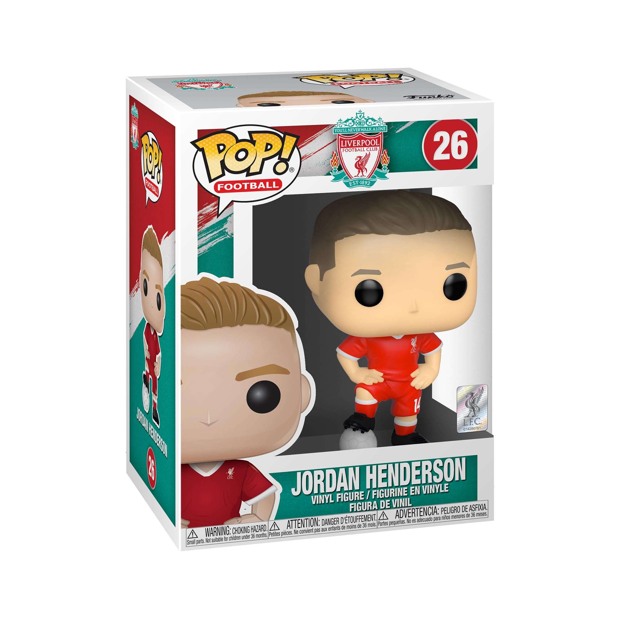 Funko POP Football: Liverpool - Jordan Henderson 1