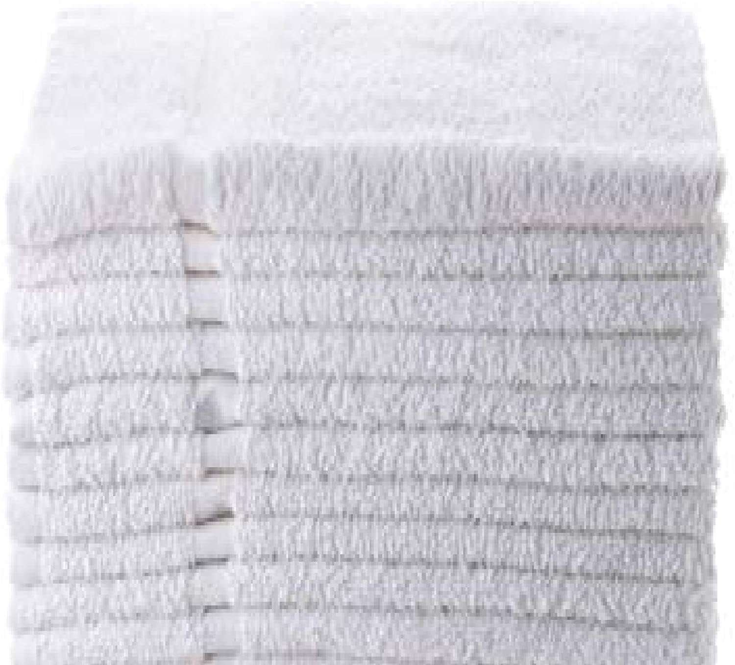 ANTONIA Towels White Salon Towels, Pack of 12 (Not Bleach Proof, 15 x 24 Inches) Highly Absorbent Towels for Hand, Gym, Beauty, Spa, and Home Hair Care 1