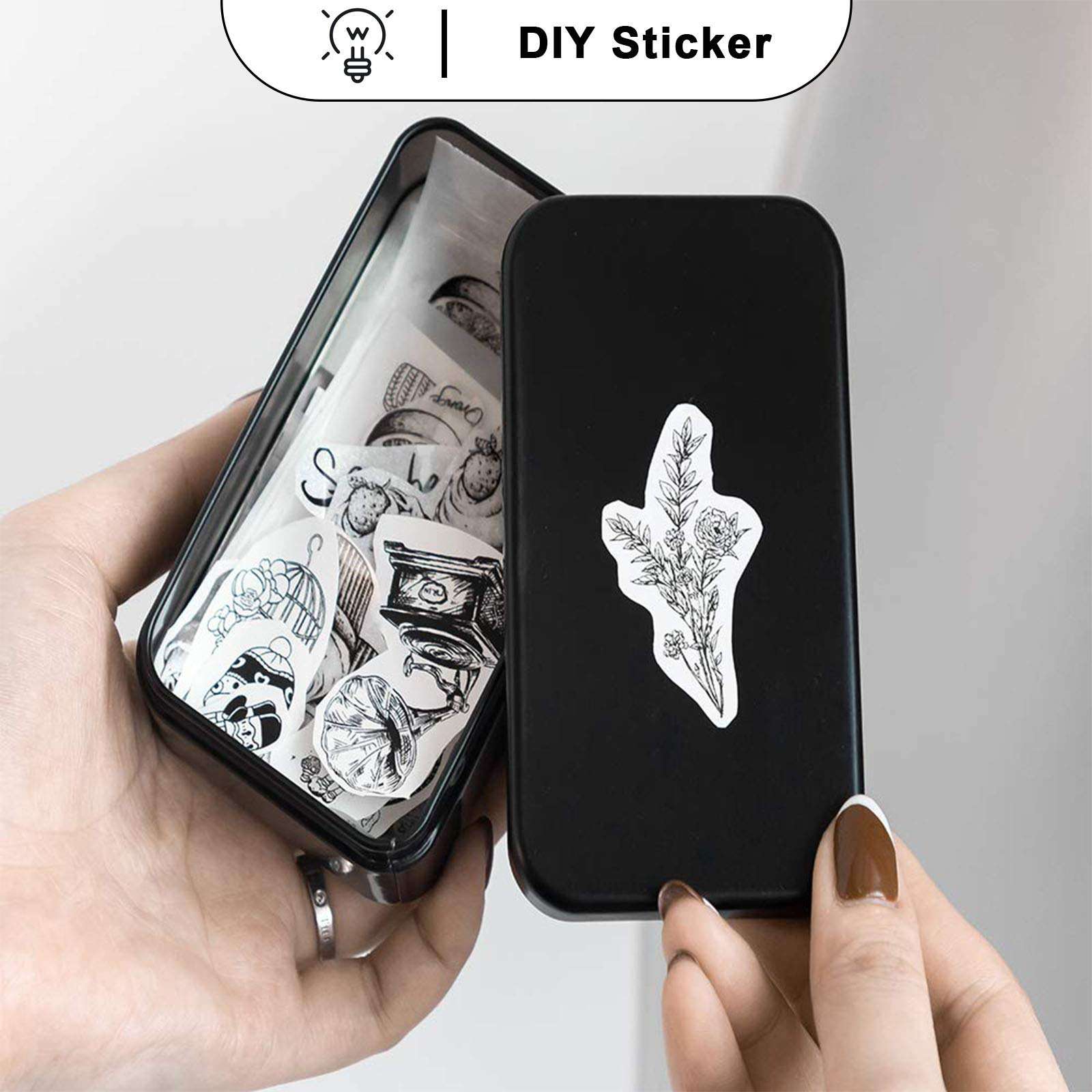 Phomemo Clear Paper for M02 M02 Pro M02S M03, Transparent, Original, Adhesive, Thermal Printer Paper, Glossy Sticker Paper, for Pocket Printer, 53mm x 3.5m, Diameter 30mm, 3-Rolls 6