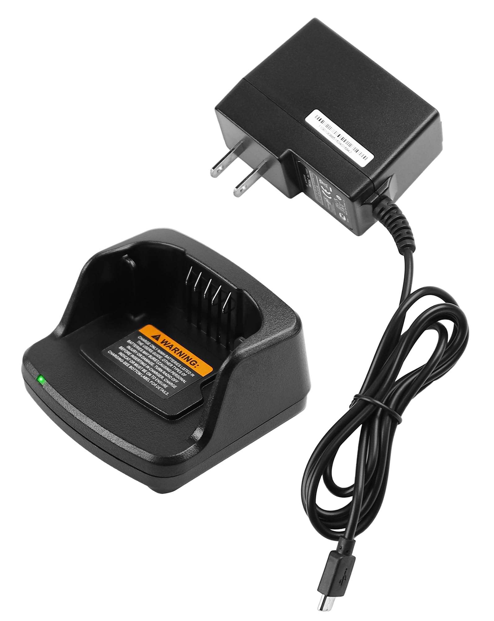 NEWASHAN Desktop Charger Compatible with Motorola Radio RMM2050 RMU2040 RMU2043 RMU2080 RMU2080D RMV2080 XT420 XT460 RAV50 Walkie Talkie Charging Dock Cradle Base PMLN6383A PMLN6394 PMNN4434 PMNN4453 1