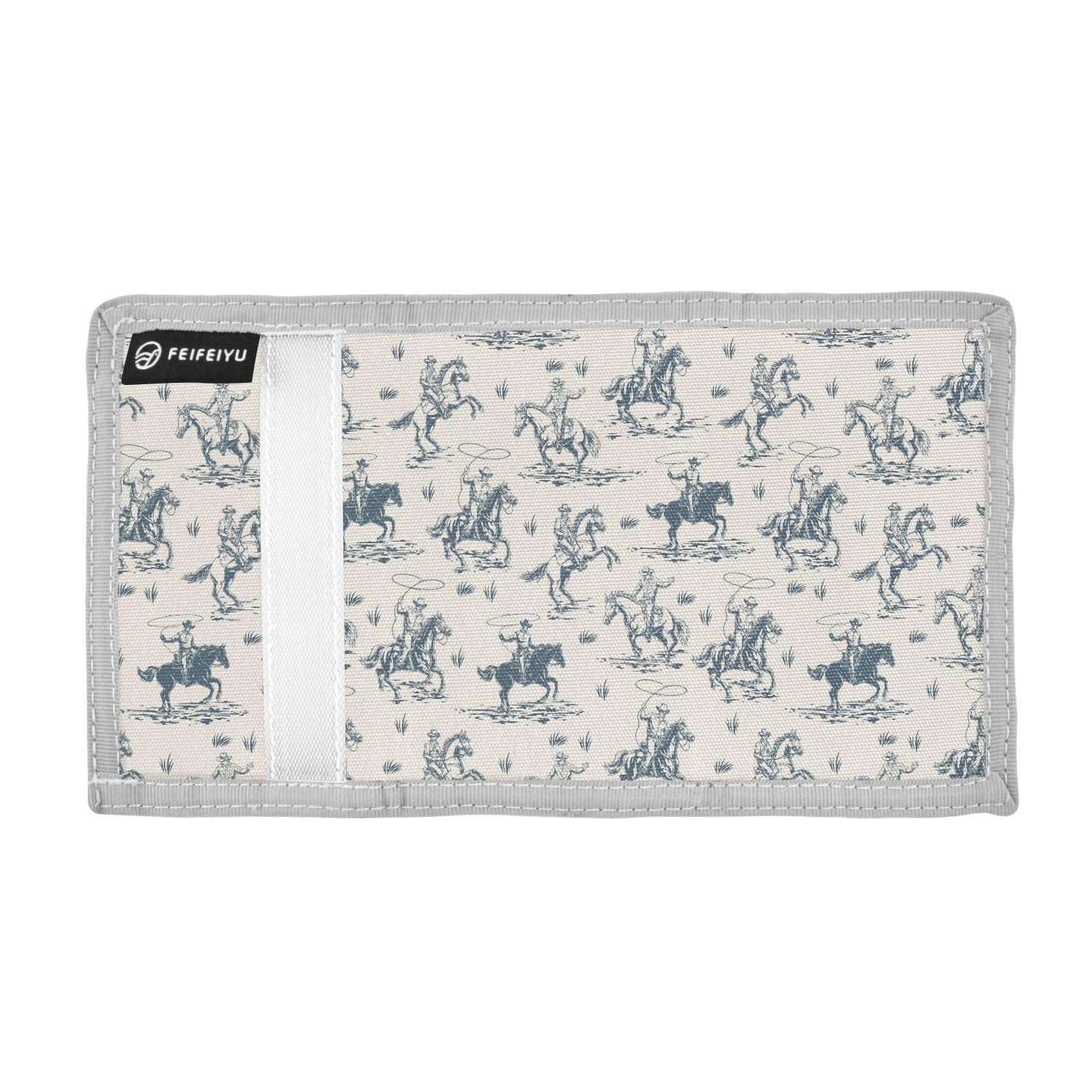 CEBUGI Man Cowboy Kids Wallets for Boys Girls Ages 6-18,Trifold Kids with Zippered Coin Pocket,Boys Wallets Christmas Gift 2