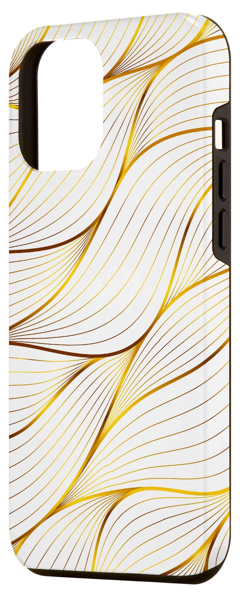 iPhone 12 Pro Max Luxury gold phone case, Gold inscriptions case Case 2