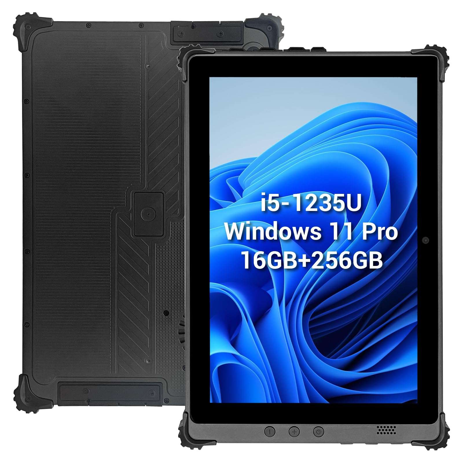 HEIGAOLAPC F9M 10.1" Rugged Mobile Tablet,Windows 11 Pro Tablet,Intel i5-1235U,16GB RAM & 256GB SSD,IP65 Waterproof,4G LTE,5900mAh, WiFi 6, Dual Type-C, GPS, for Industrial, Field Service, GIS Mapping 1