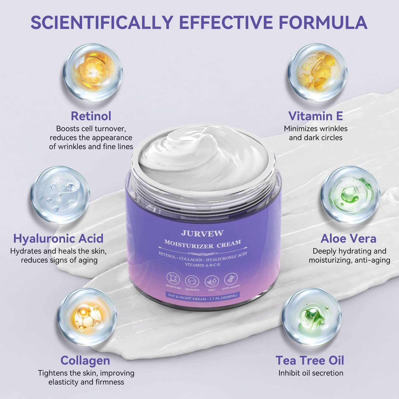 Face Moisturizer Retinol Cream 3