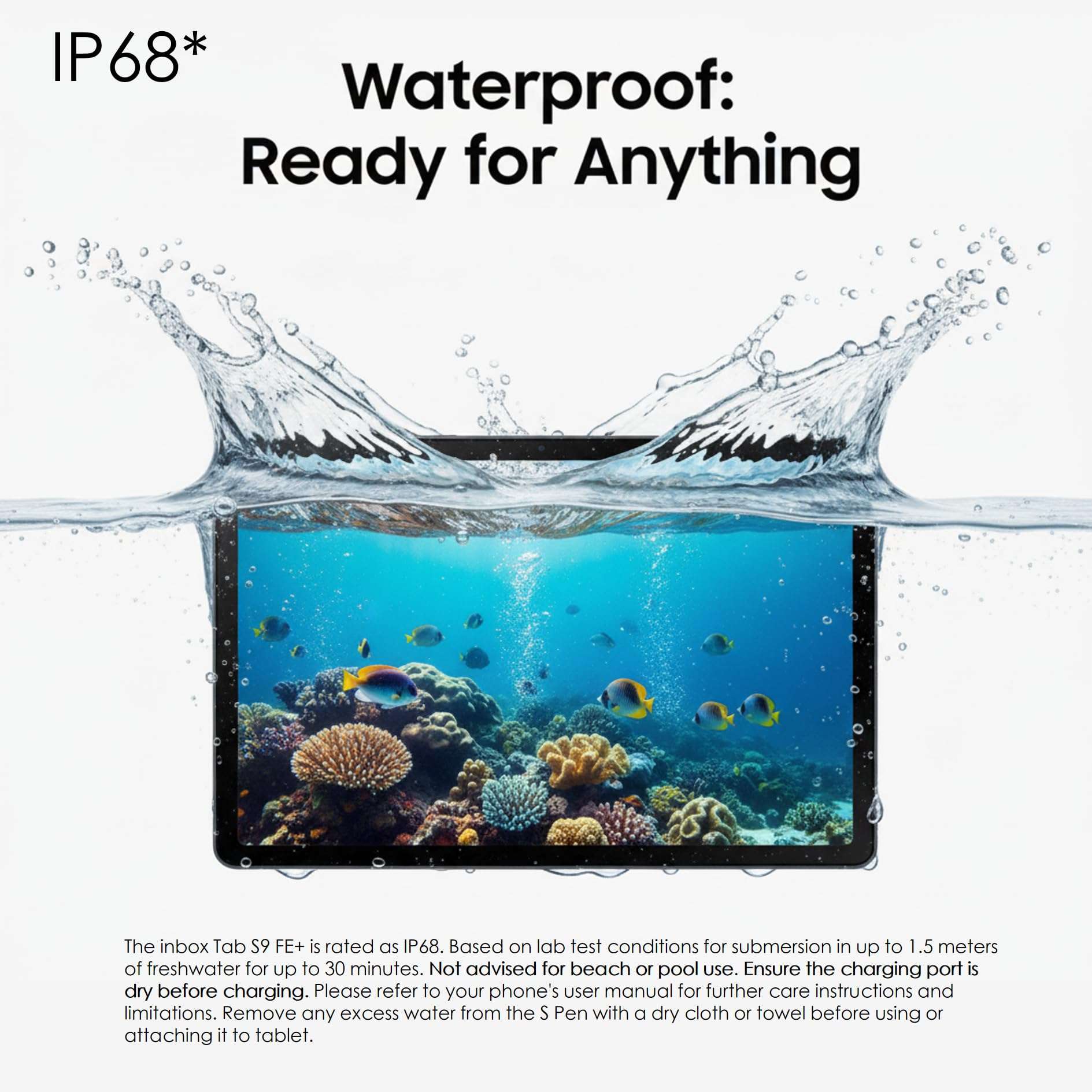 Samsung Galaxy Tab S9 FE+ 12.4” 128GB Silver (US Version 2023) Android Tablet with 128GB MicroSD Card and 5-in-1 USB-C Hub for Steam Deck 6