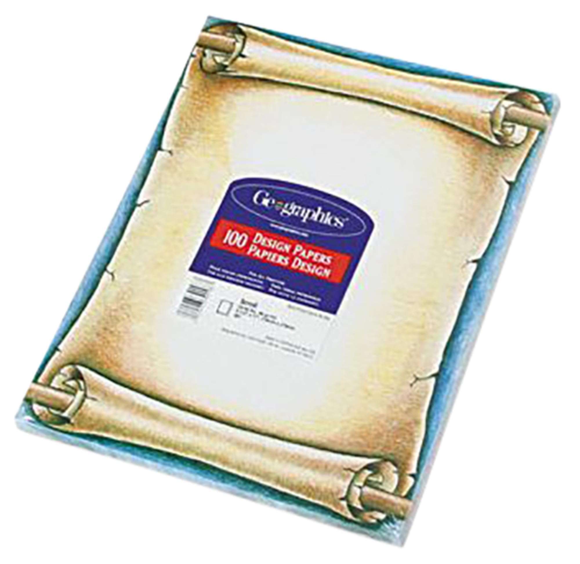 Royal Consumer Products School Specialty Scroll Design Printer Paper, 8-1/2 x 11 Inches, 100 Sheets - 067575 3