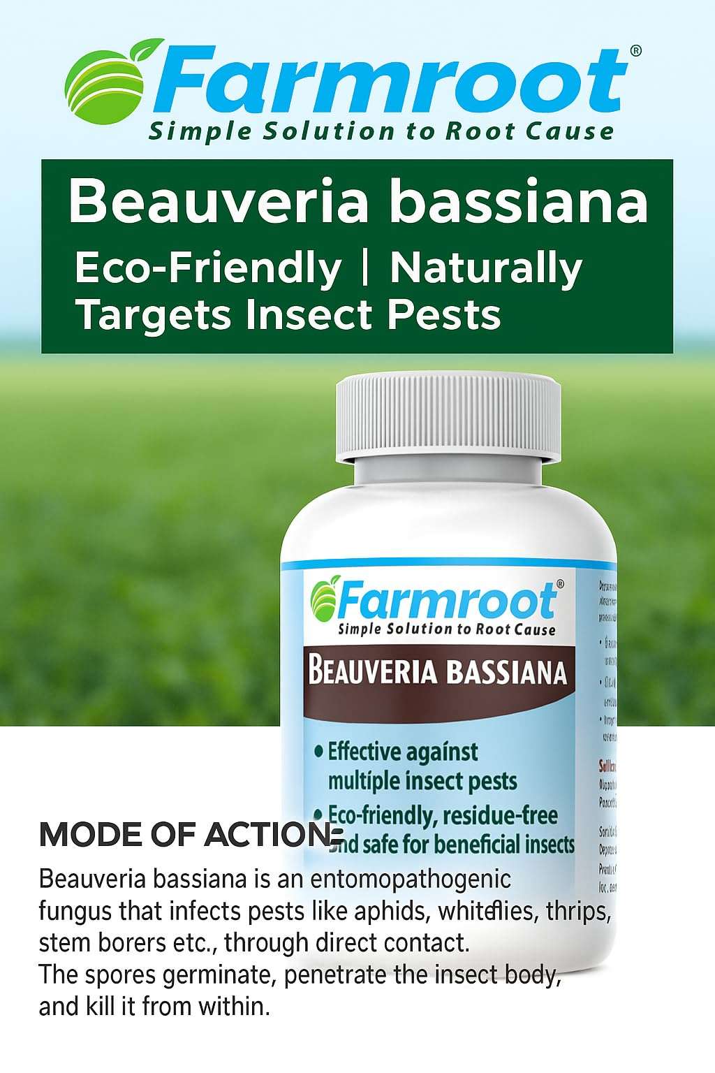 FARMROOT BEAUVARIA BASSIANA (PACK OF 1 * 10 Ltr) 4