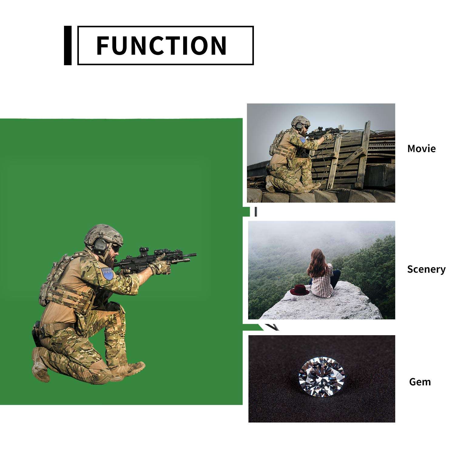 ISSUNTEX 6X9 ft Background Muslin Backdrop, Photo Studio, Collapsible High Density Screen for Video Photography and Television-Blue/Green 4