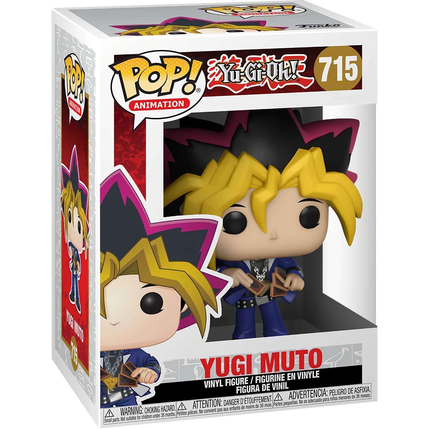 Yugi Mutou: Funk o Pop! Animation Vinyl Figure Bundle with 1 Compatible 'ToysDiva' Graphic Protector (715 - 46922 - B) 4