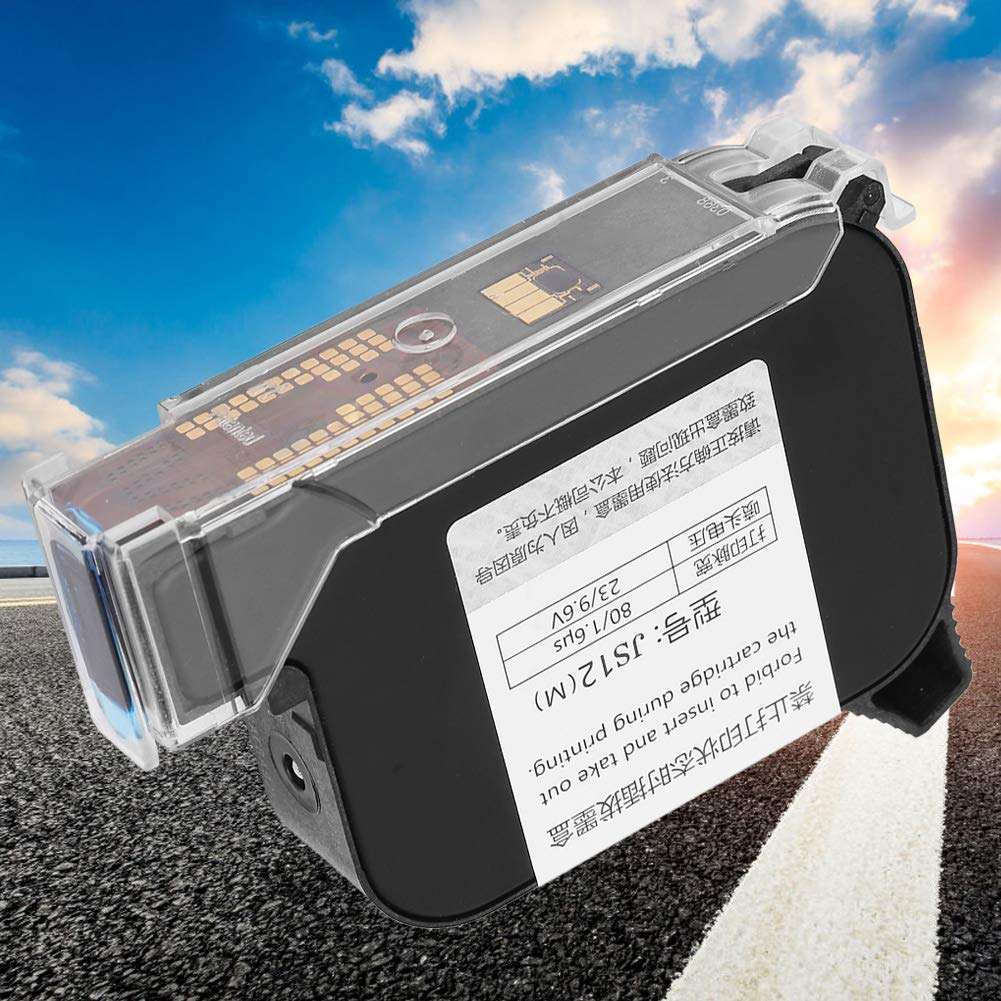 Quick-Drying Ink Cartridges for 530 Handheld Date Coder Inkjet Printer, Black 5