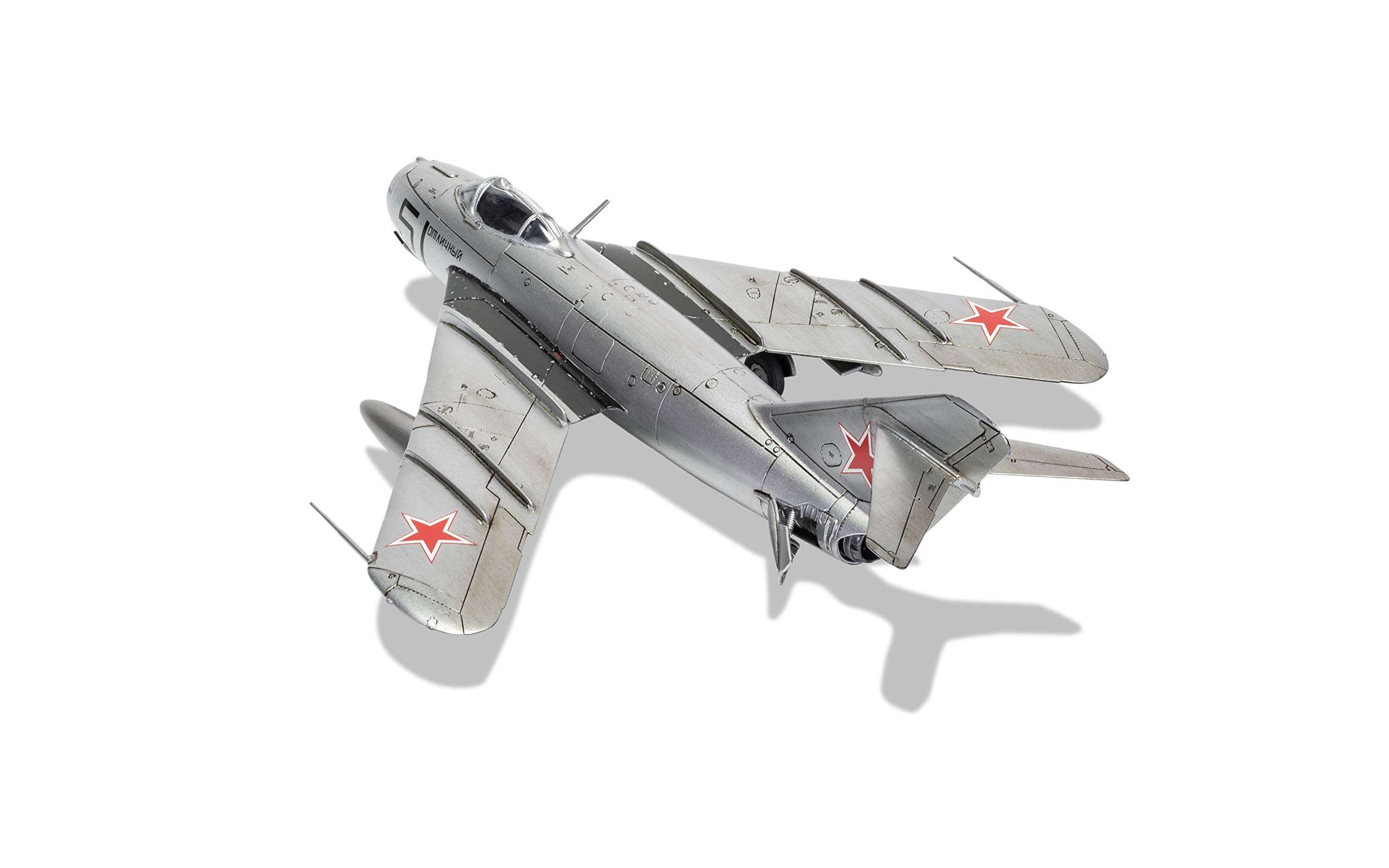 Airfix Model Airplane Kit Gift Set - A03091A Mikoyan-Gurevich MiG-17F 'Fresco', Plastic Plane Model Kits for Adults & Kids 8+, Skill Level 2, 1:72 Scale WW2 Military Aircraft - Real Aeroplane Gifts 6