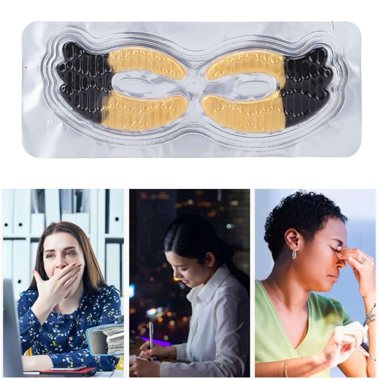 Eye Mask Patch, Compact Portable Moisturizing Eye Patches Moisturizing Promote Blood Circulation for Eye Treatment Products 4