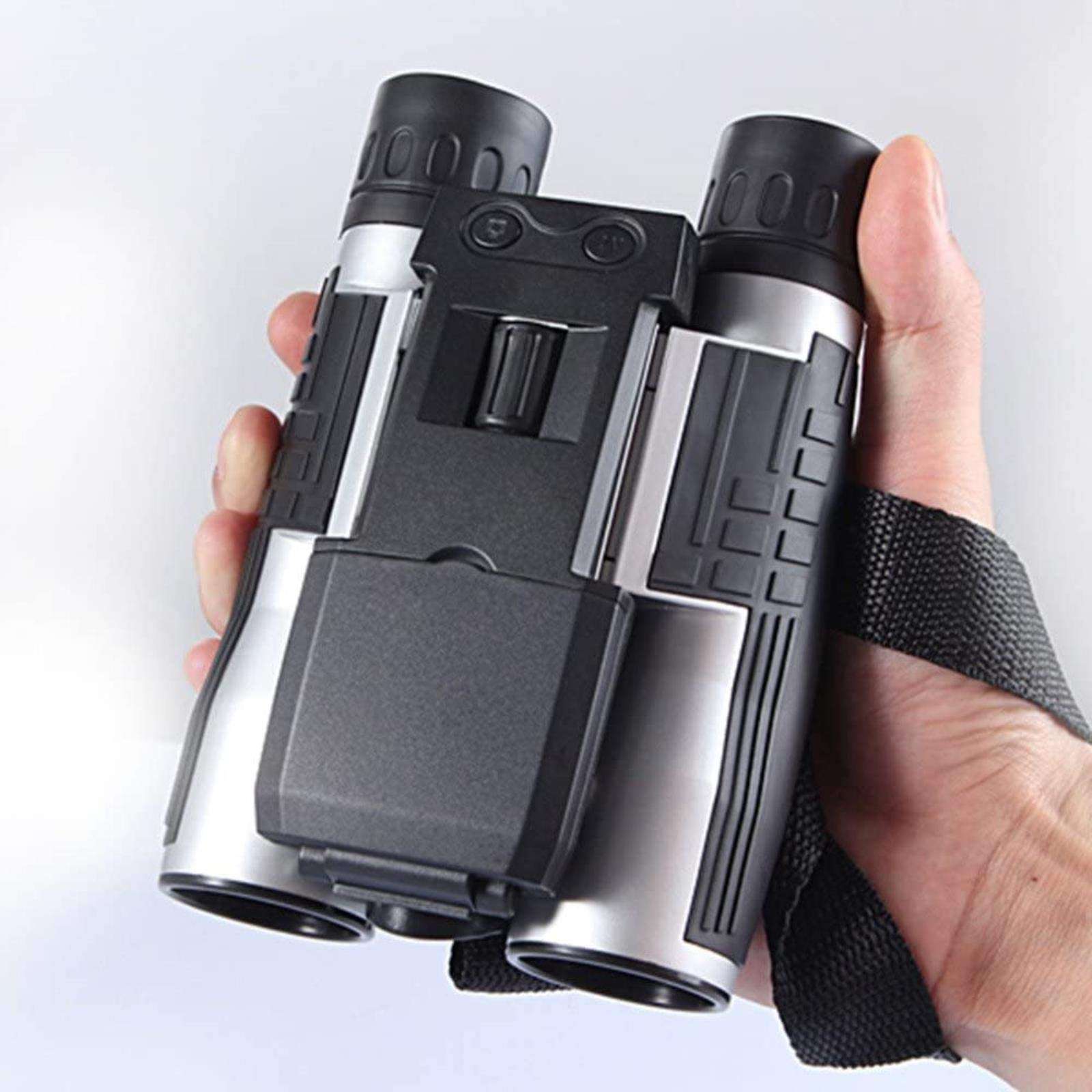 Outdoor Camping Digital Binocular 12X32 High Definition Telescope Multifunctional Video Recording Binoculars with 2LCD Display 3