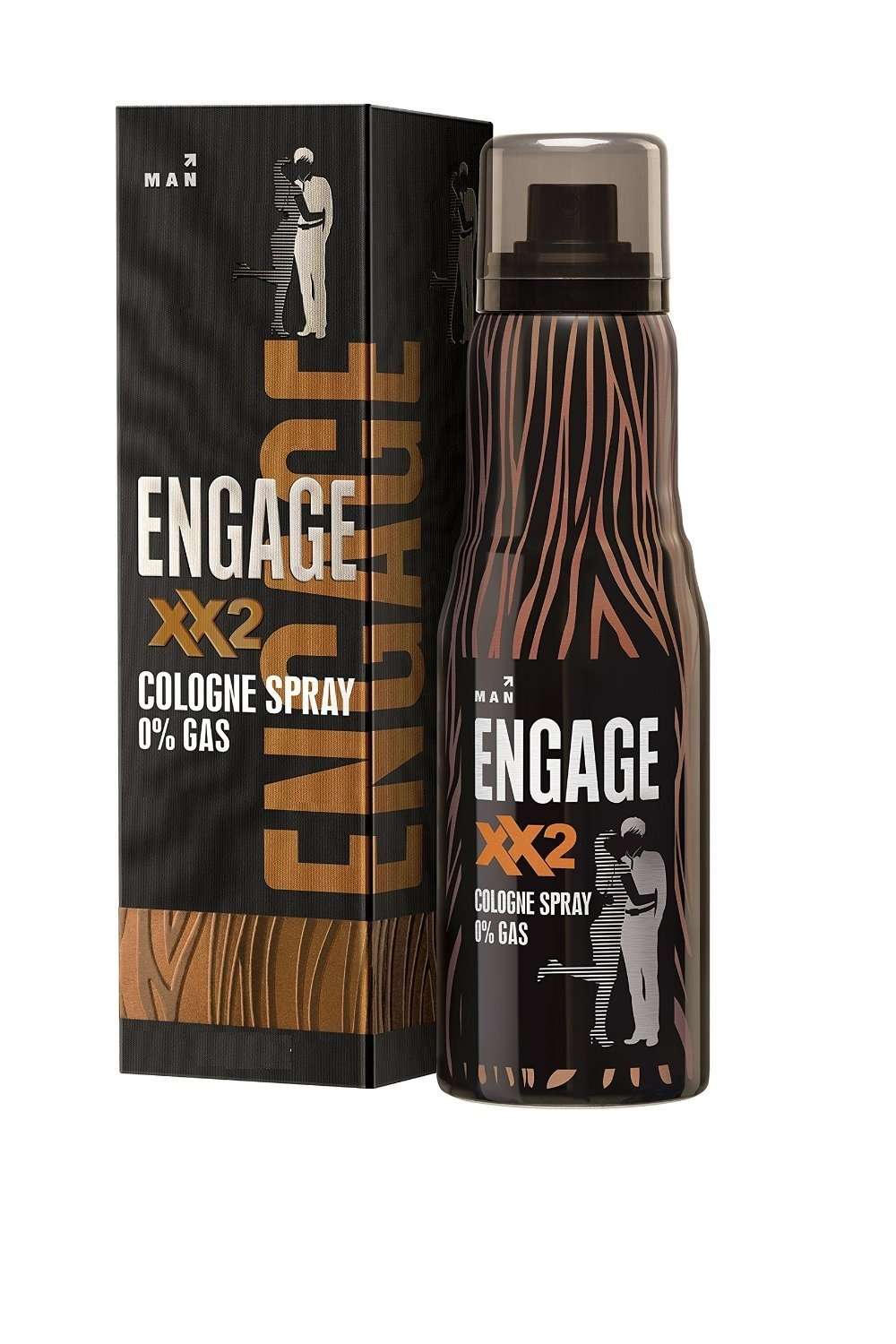 Engage XX2 Cologne No Gas Perfume for Men, Spicy and Citrus Fragrance Scent, Skin Friendly Perfume for Men Long Lasting Smell, 135ml 3