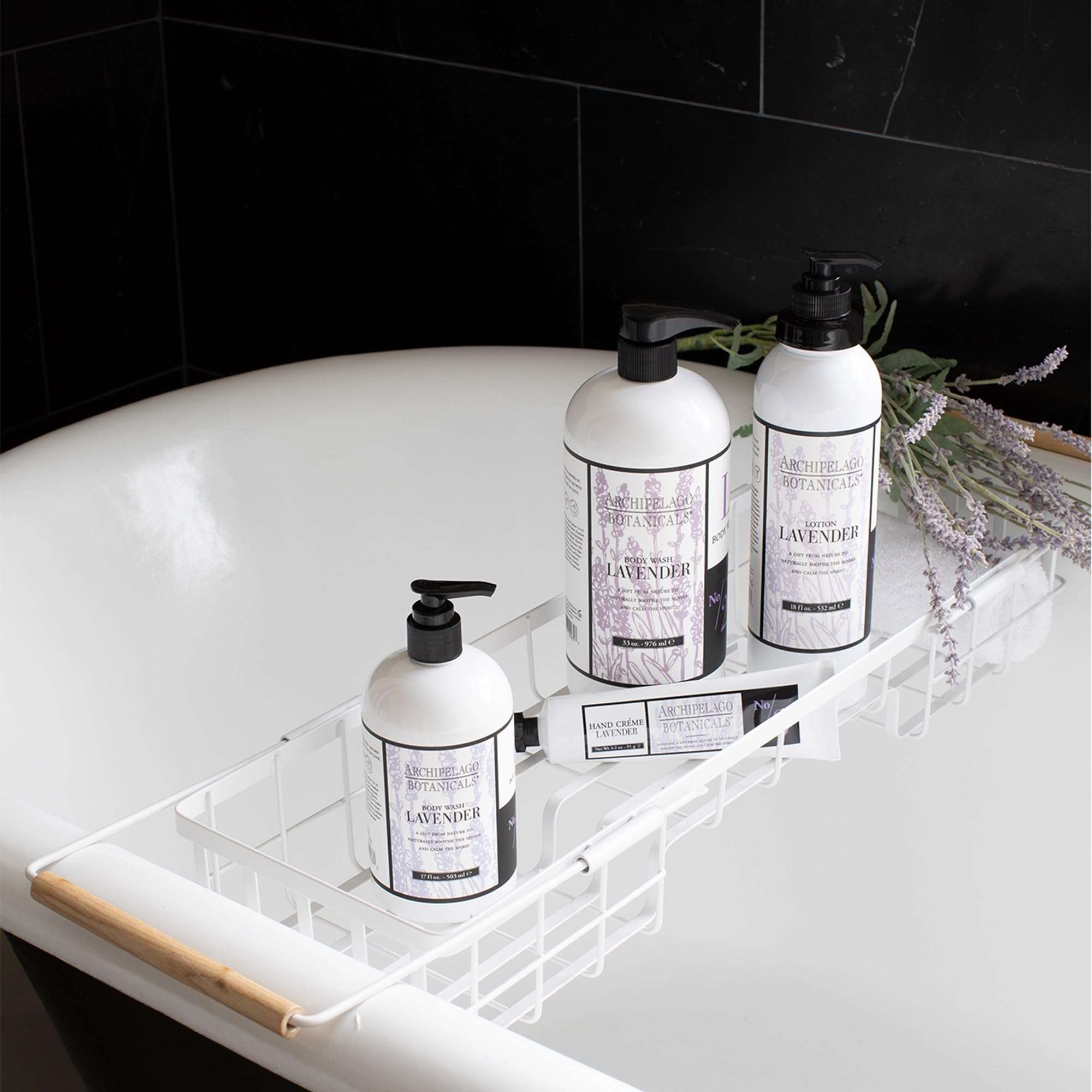 Archipelago Botanicals Lavender Body Wash, Cleansing and Moisturizing Body Wash for Dry Skin, Soft and Smooth Skin, Free from Parabens, Phthalates and GMOs (33 oz) 5