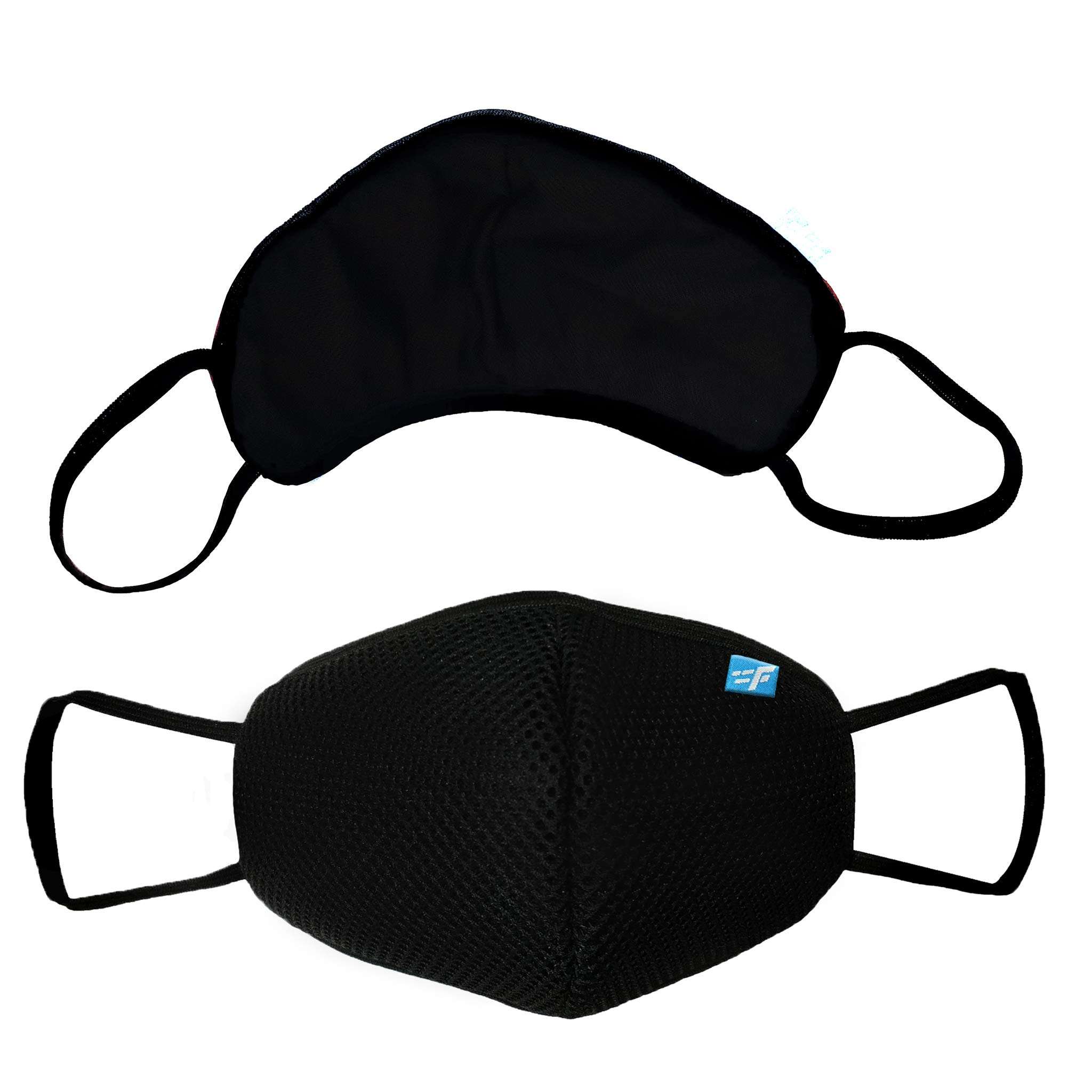 F Gear Standard Size Mask for Adult Color Black F95 Safeguard 7 layer ISO CE SITRA lab certified >95% Bacteria Filtration Face Mask pack of 7 (3456) 3