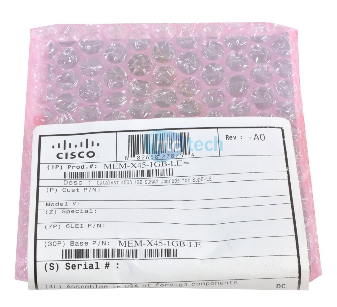 MEM-X45-1GB-LE Cisco 1GB SDRAM Memory Module MEM-X45-1GB-LE